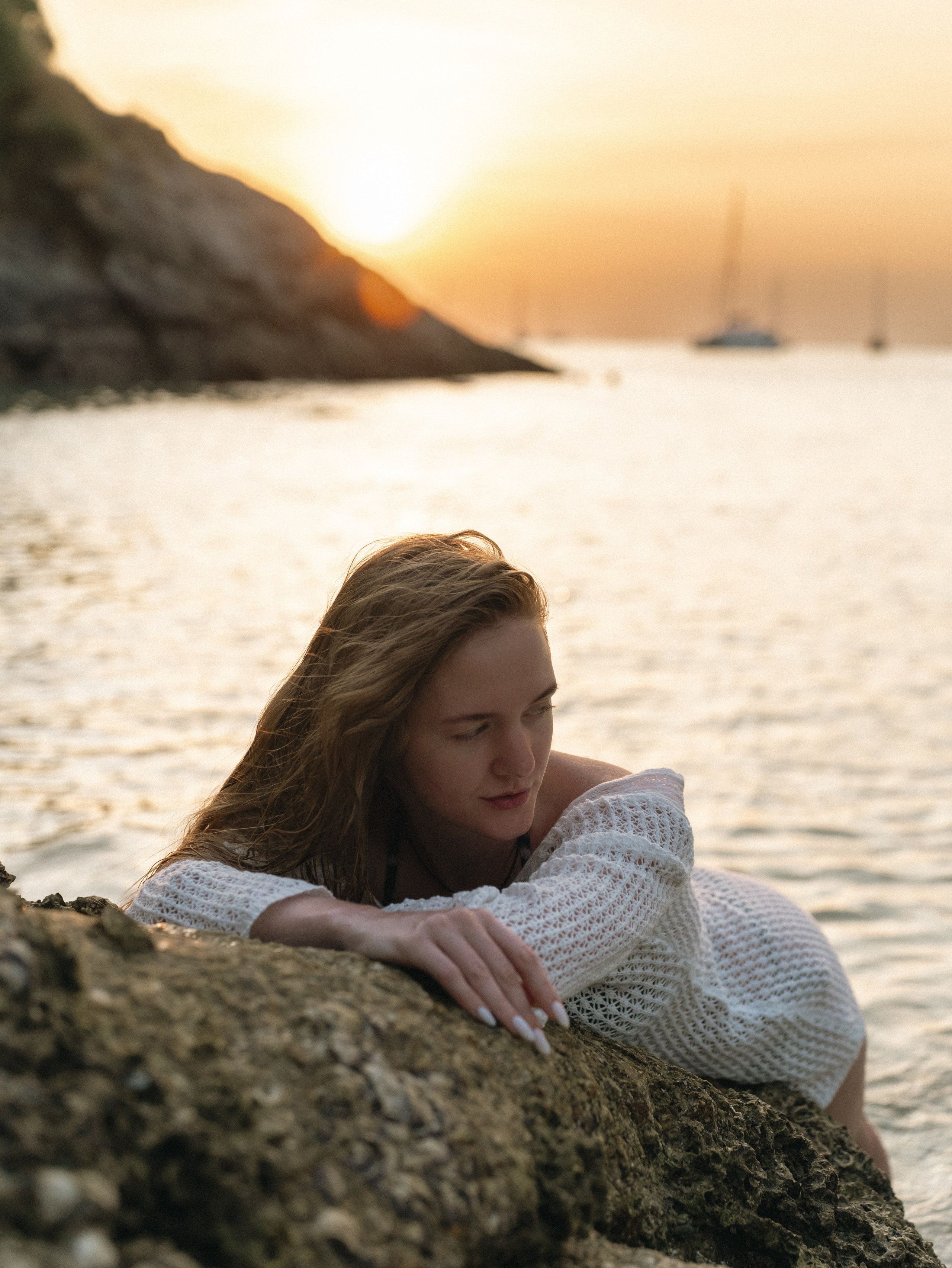 Фотосессия свидание на закате у моря. Фотограф из Екатеринбурга Алена Мусалимова