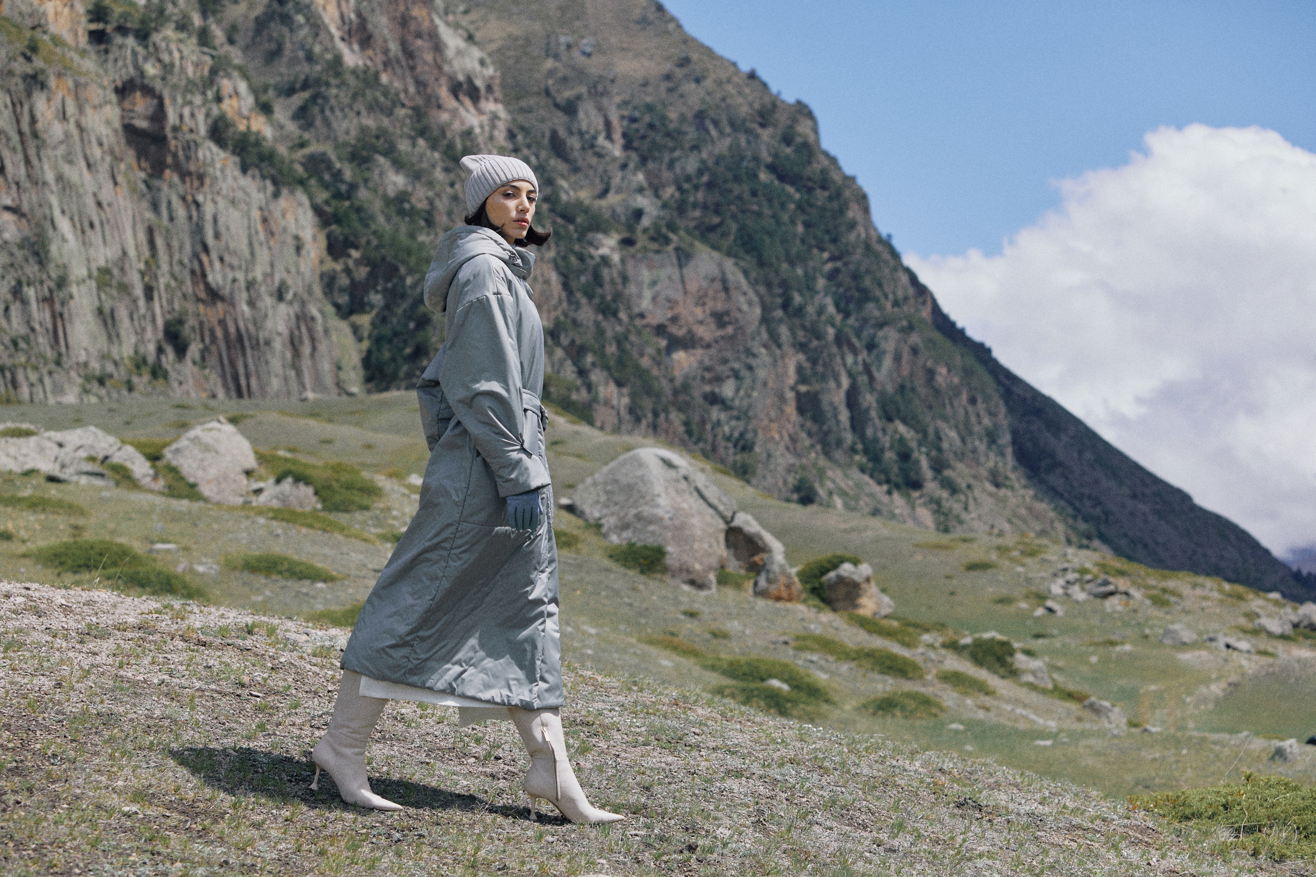 Съемка для бренда в горах. Фотограф Продюсер в горах КБР / Москва  Нальчик Горы