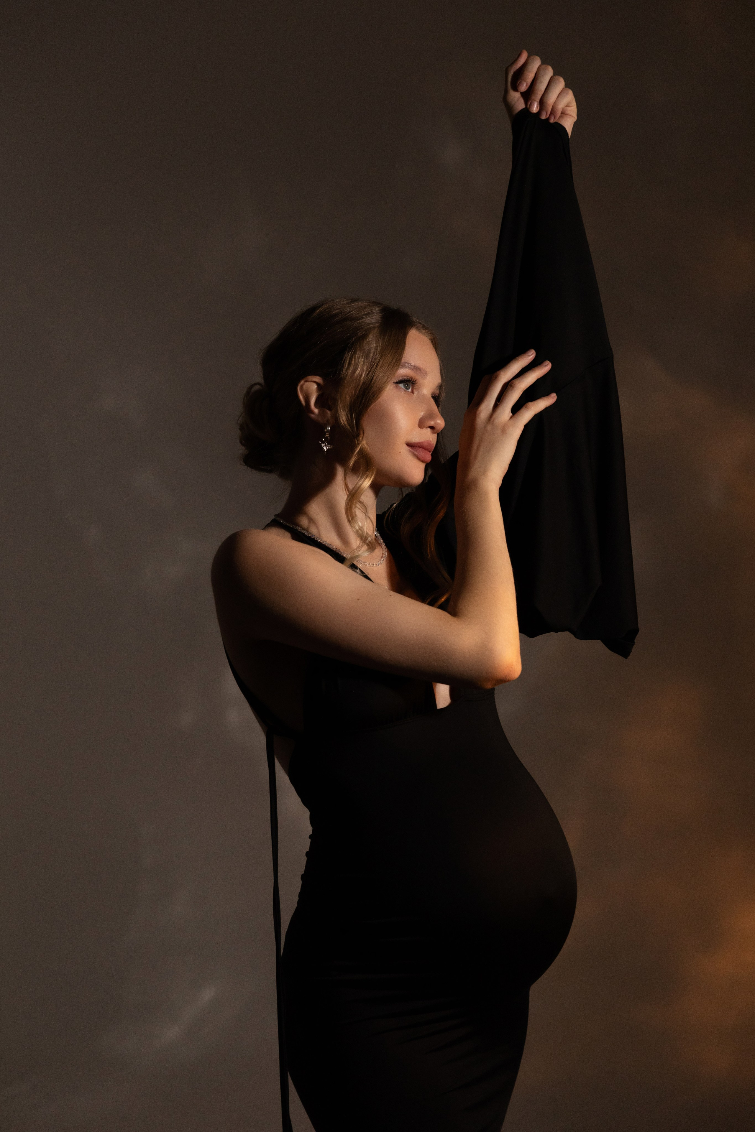 Беременность. Фотограф Мария Щеголькова. Чувственный женский портрет