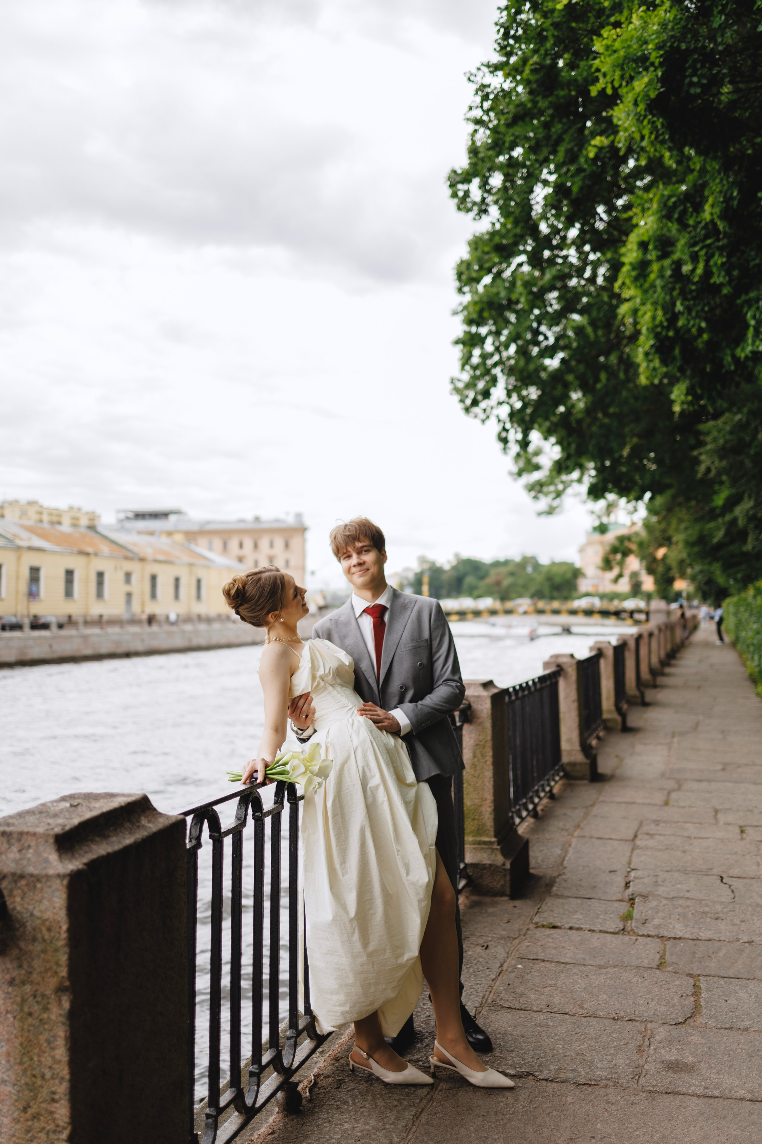 Артем Варвара, Летний сад. Боженова Елена фотограф Санкт-Петербург