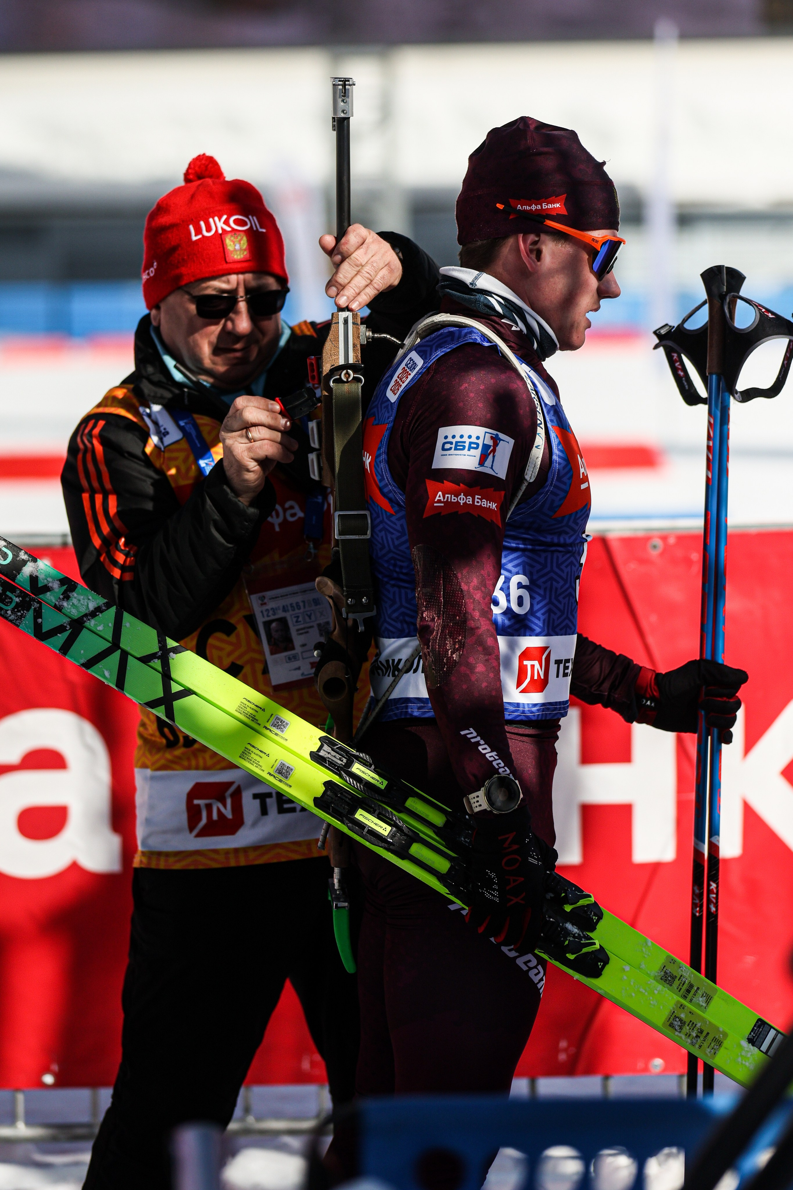 Биатлон спринт