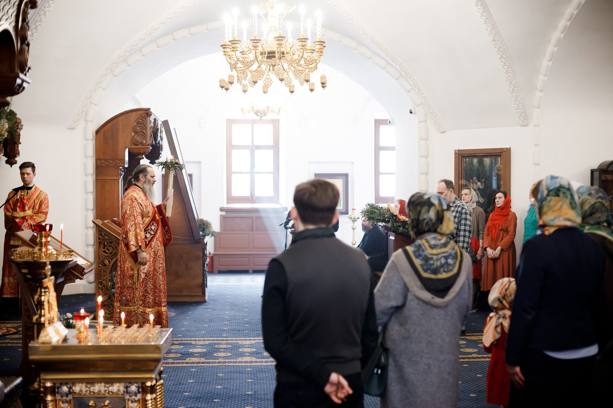 Служение митрополита Павла в среду Светлой седмицы. Храм апостола Иоанна Богослова под Вязом. Фотограф на венчание, крещение