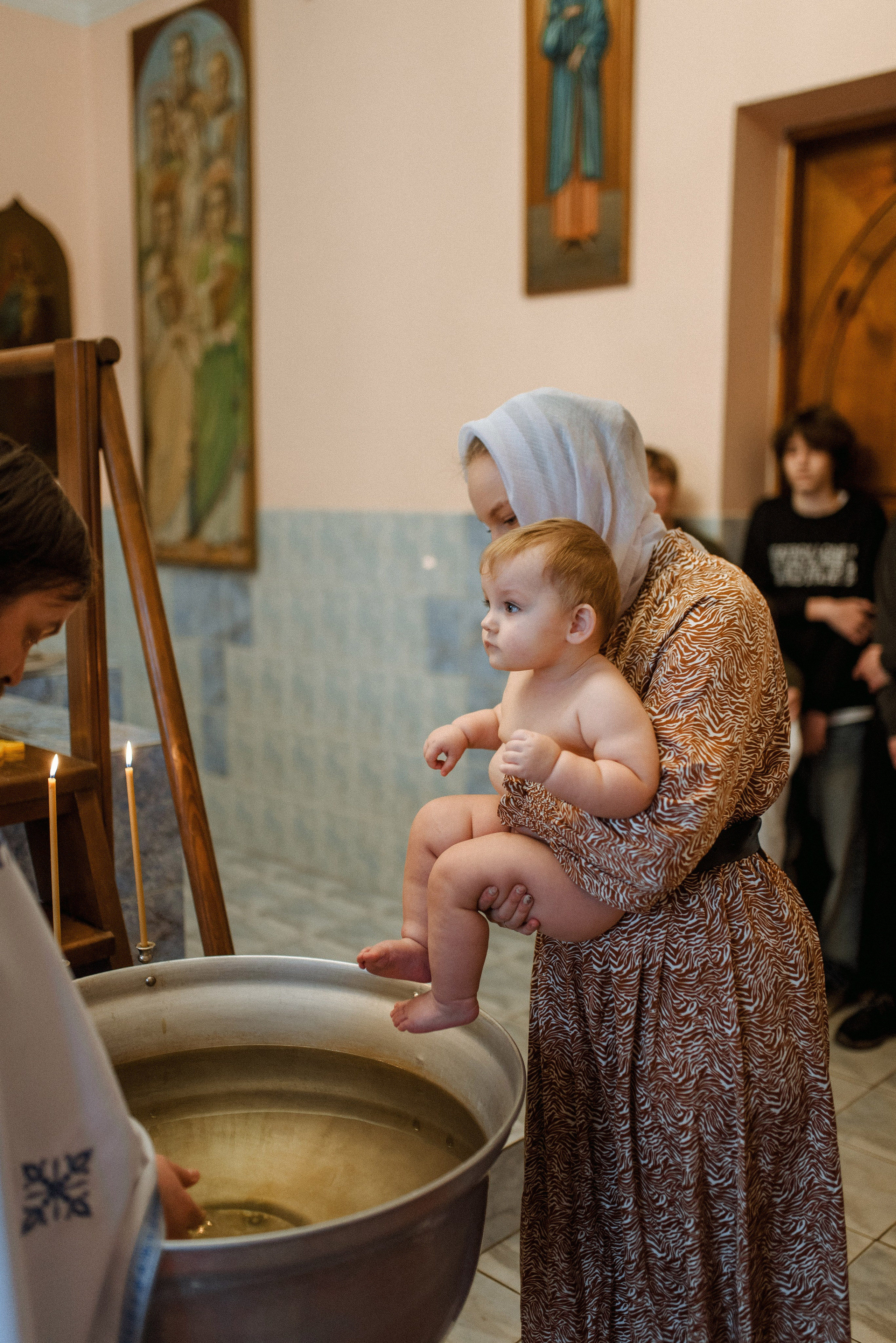 Крещение Евы. Семейный документальный фотограф в Волгограде Мариэта Додина