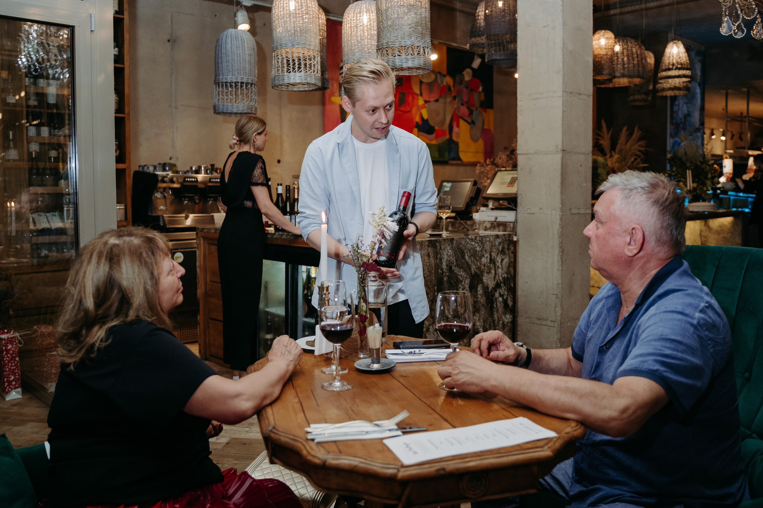 Открытый ужин с Mishlen Шеф Поварами. Репортажный и свадебный фотограф в Москве Рая Небогатова