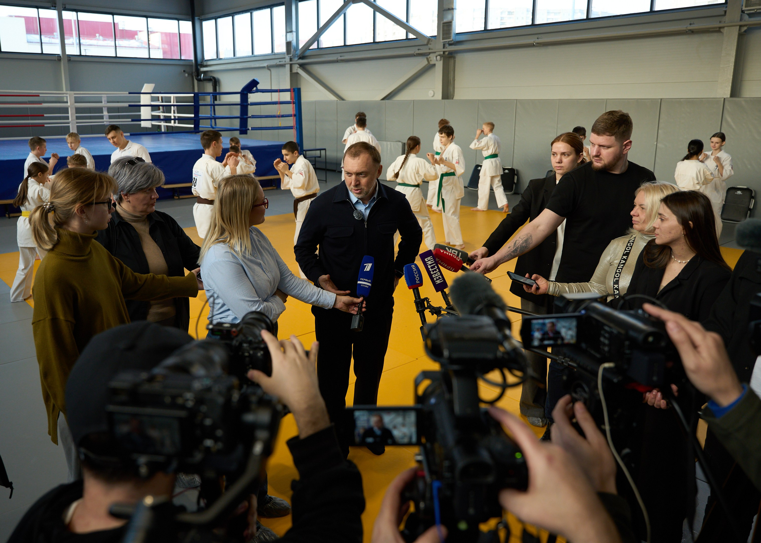 Открытие центров спортивных единоборств «Сокол» Красноярск/Дивногорск. Александр Сазонов Красноярск