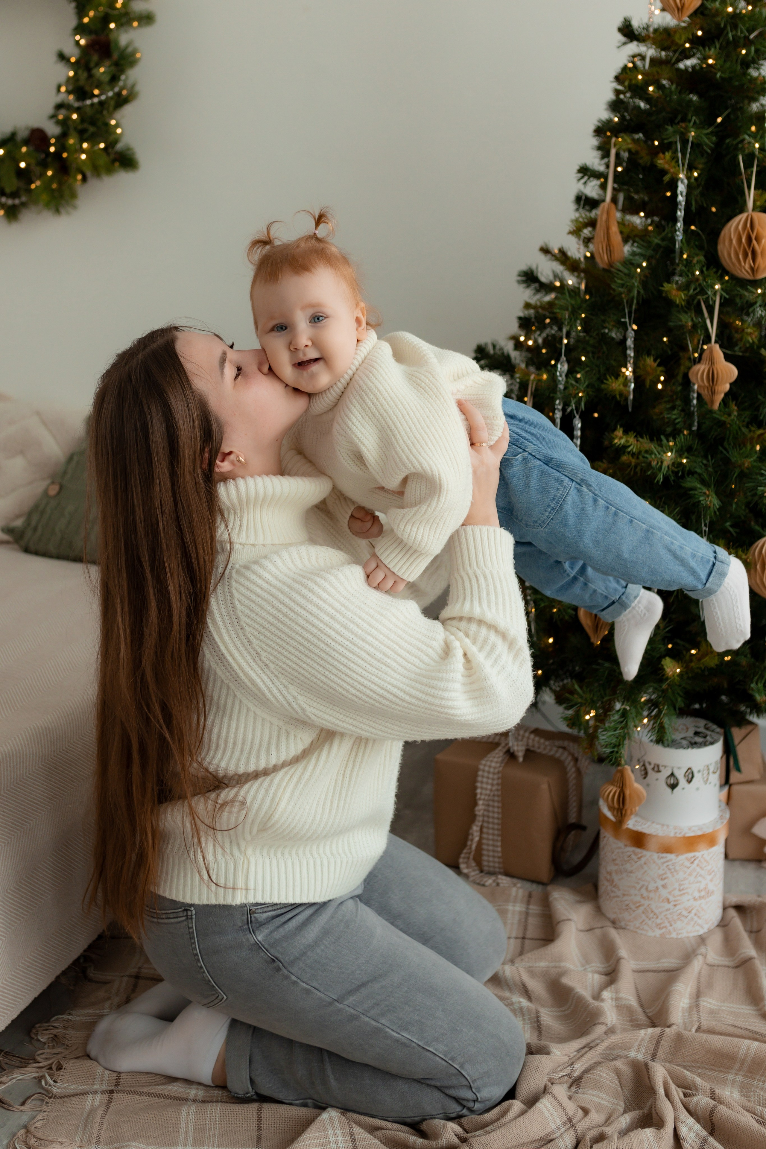 Новогодние съёмки. Интерьерная фотостудия в г. Барнаул