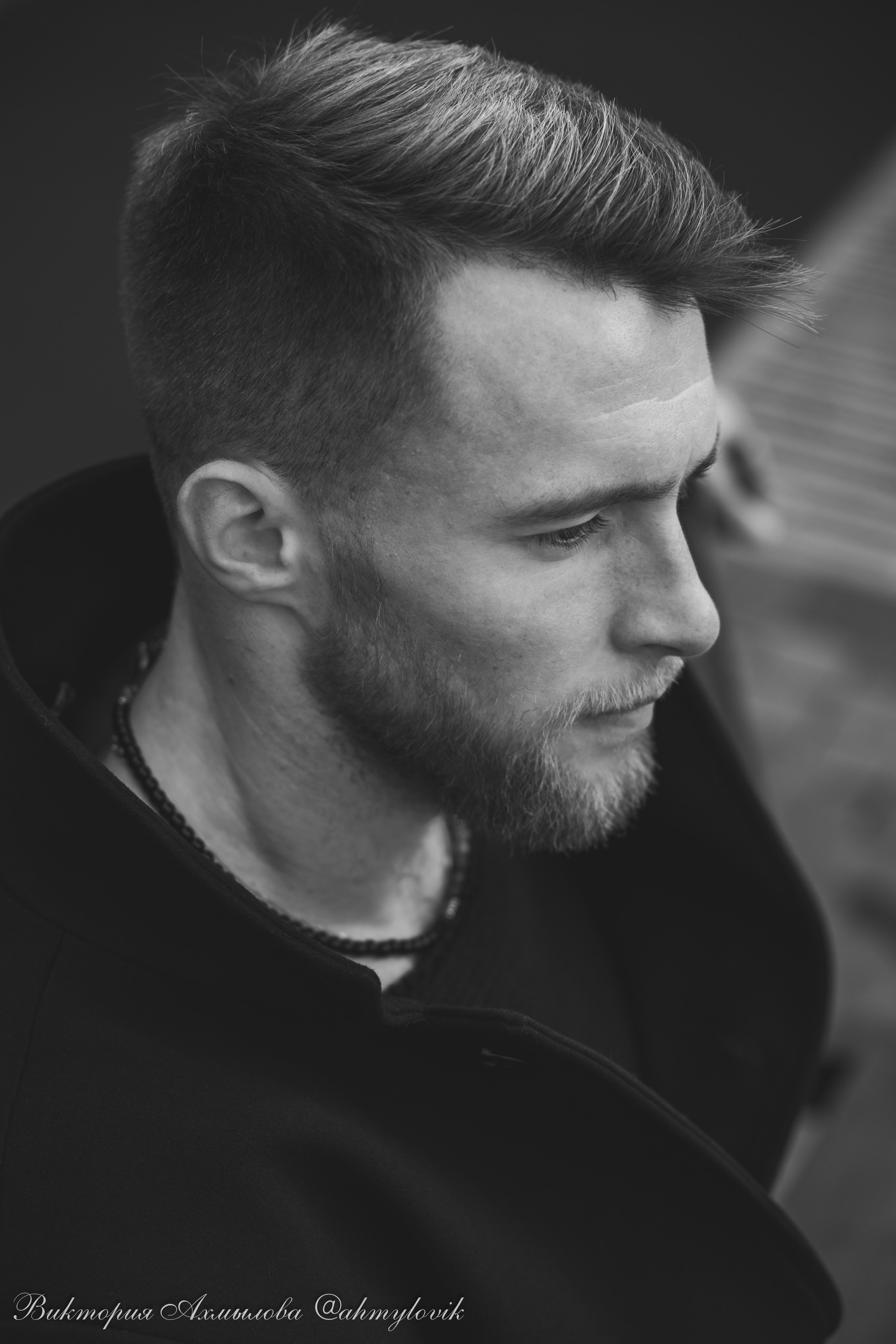 Мужской портрет. Виктория Ахмылова. Фотограф в Москве
