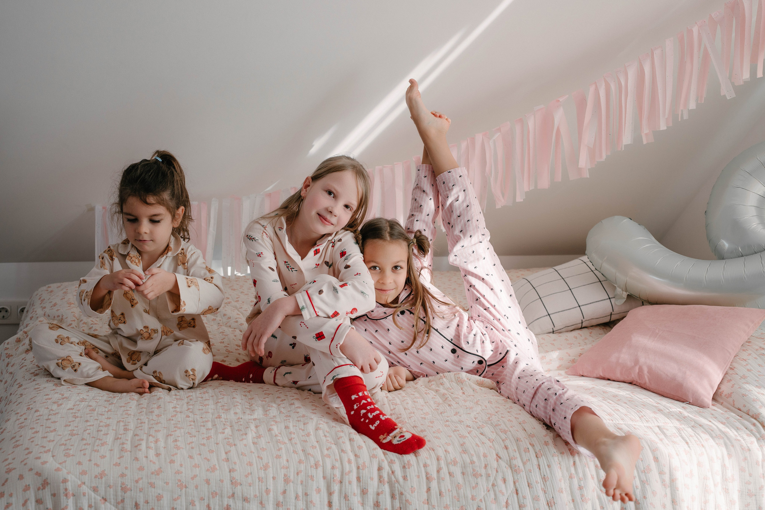 Пижамная вечеринка Варе 9 лет. Свадебный и семейный фотограф в Воронеже Анастасия Бойко