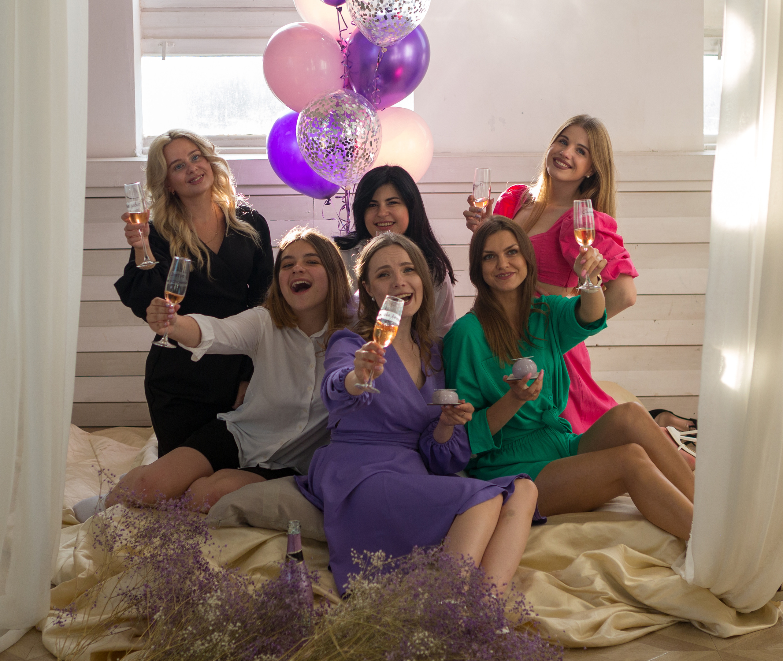 встреча подруг