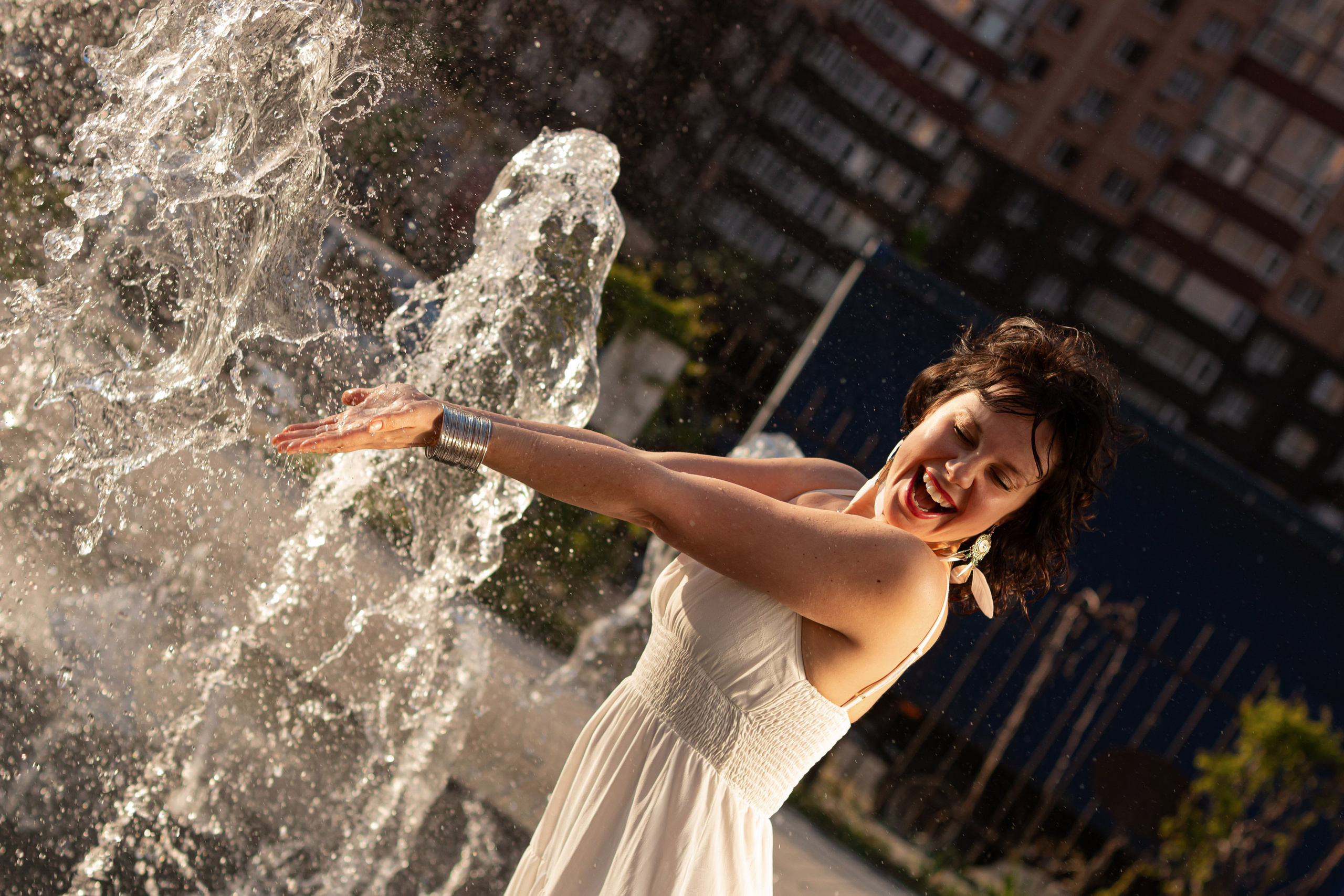 Даша. Фото-прогулка у фонтана. Анна Беликова — Семейный и портретный фотограф Ростов-на-Дону