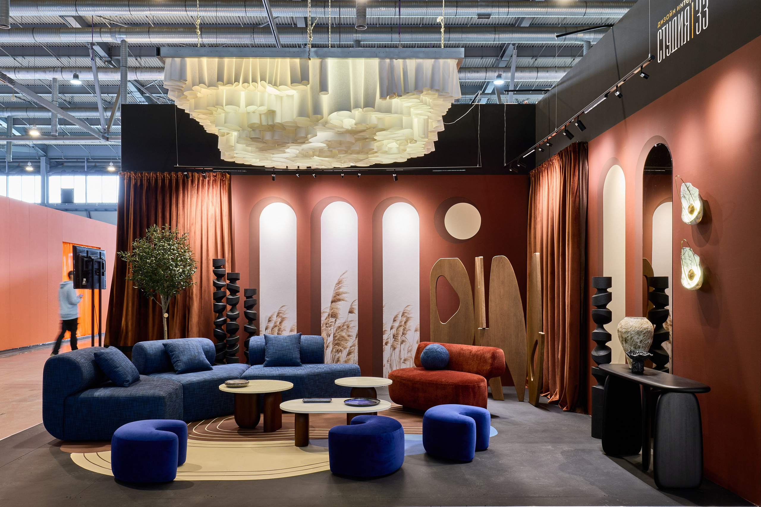 Стенд на форум 100+ от Валентины Ивлевой. Интерьерный фотограф. Фотограф архитектуры