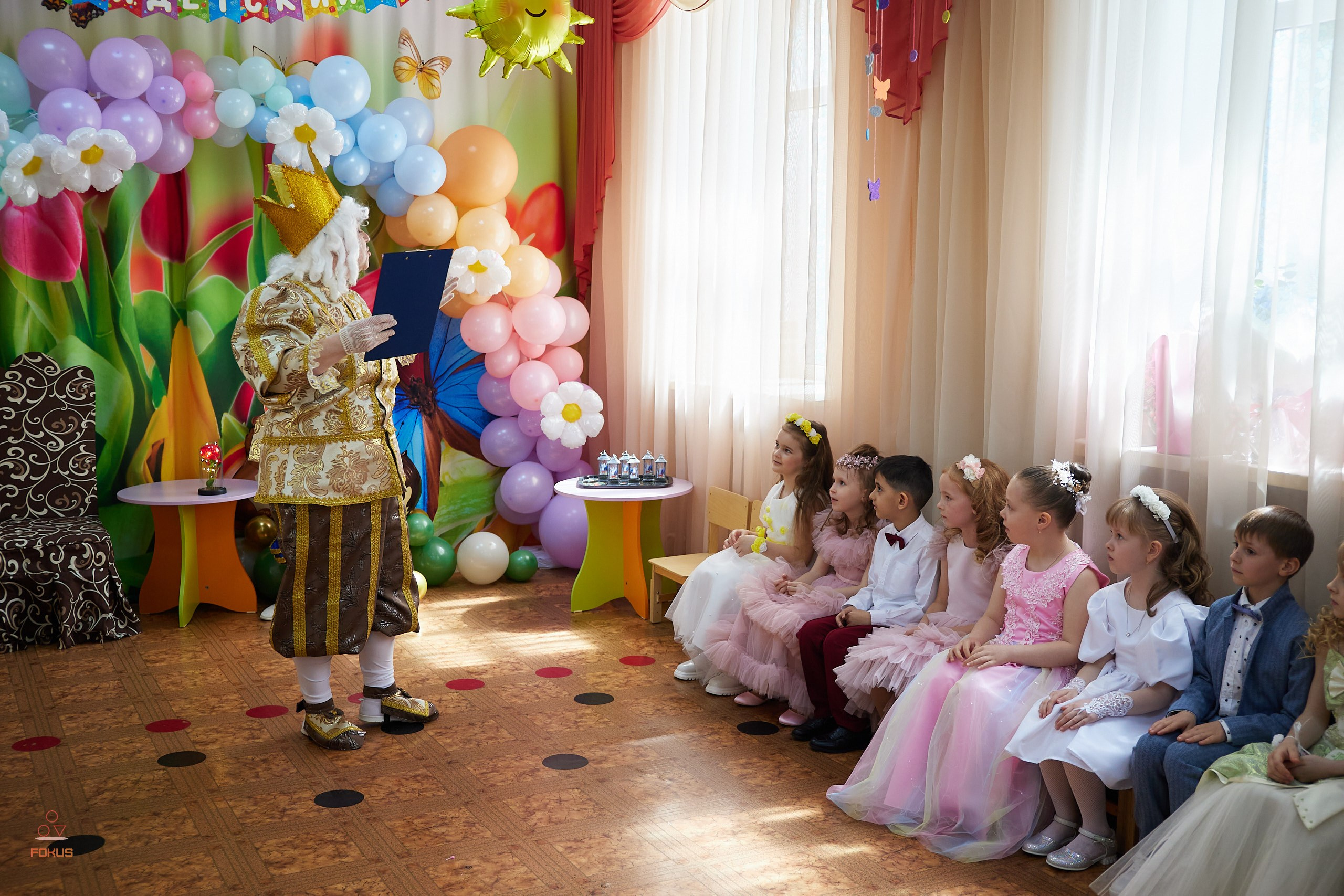 Выпускной детский сад. Спортивный фотограф Некрасов Денис