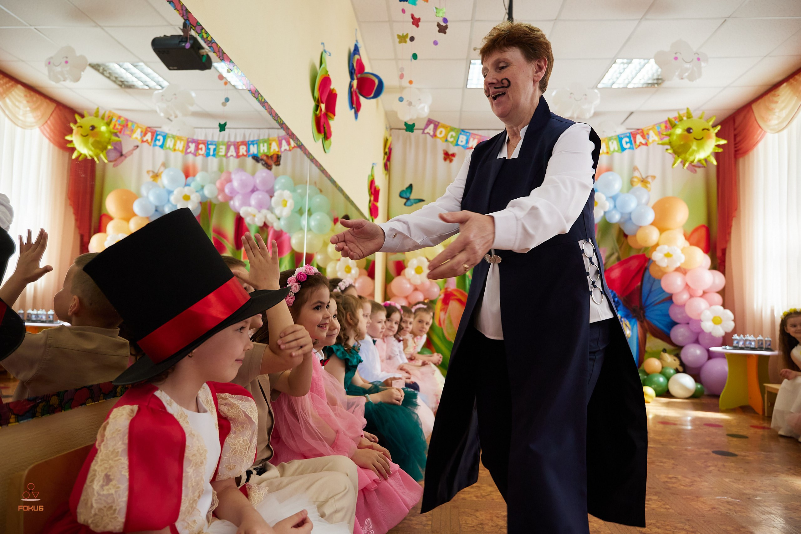 Выпускной детский сад. Спортивный фотограф Некрасов Денис