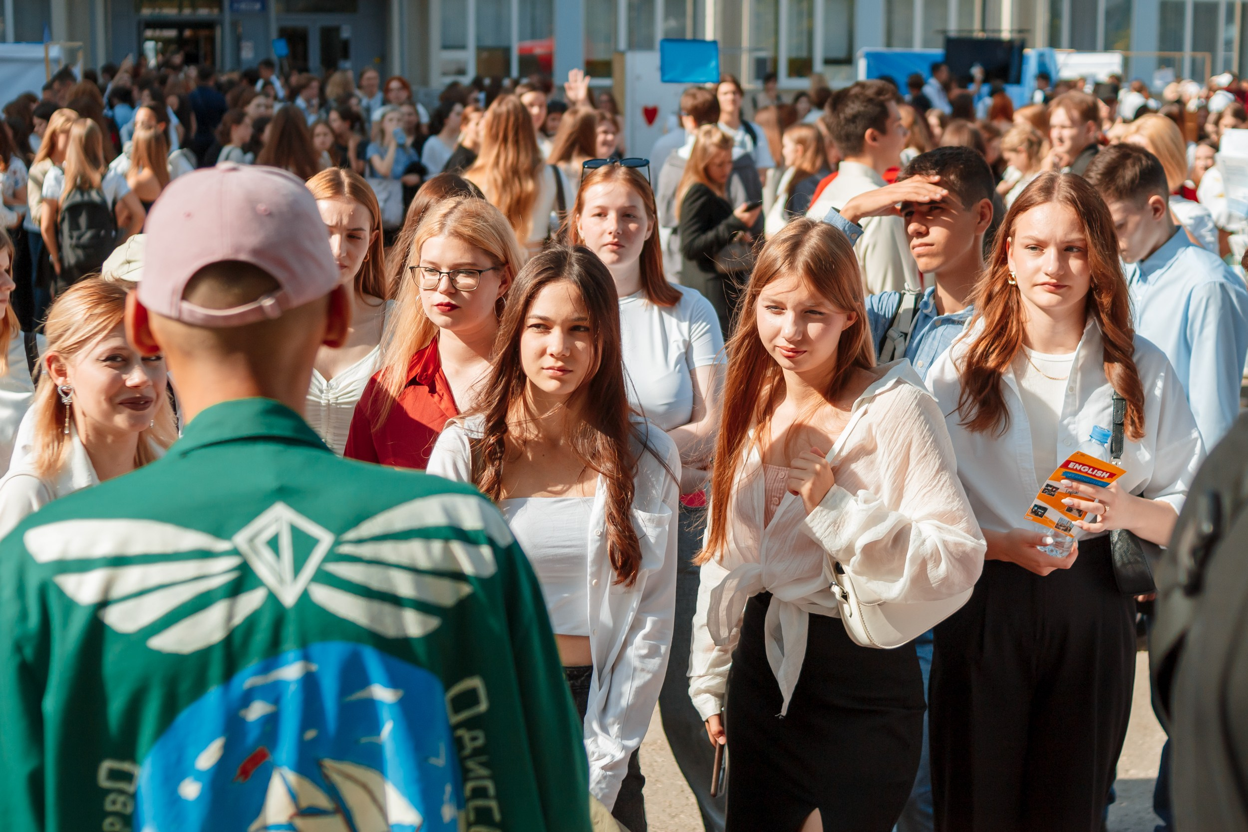 Первое сентября Самарского университета. Ksenia de Rossi | Съемка в Самаре