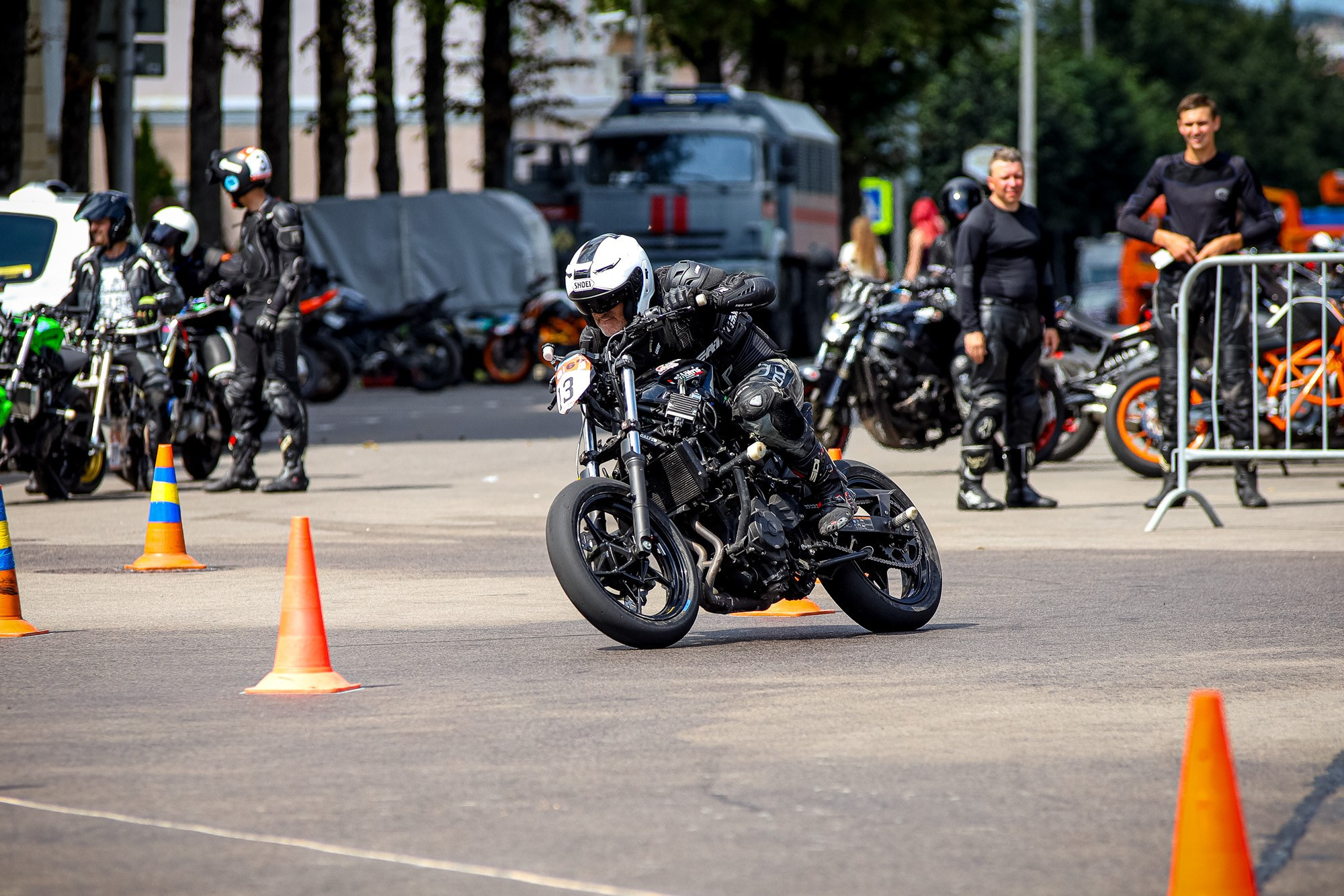 Кубок России по фигурному управлению мотоциклом. Спортивный фотограф Вадим Добедченков