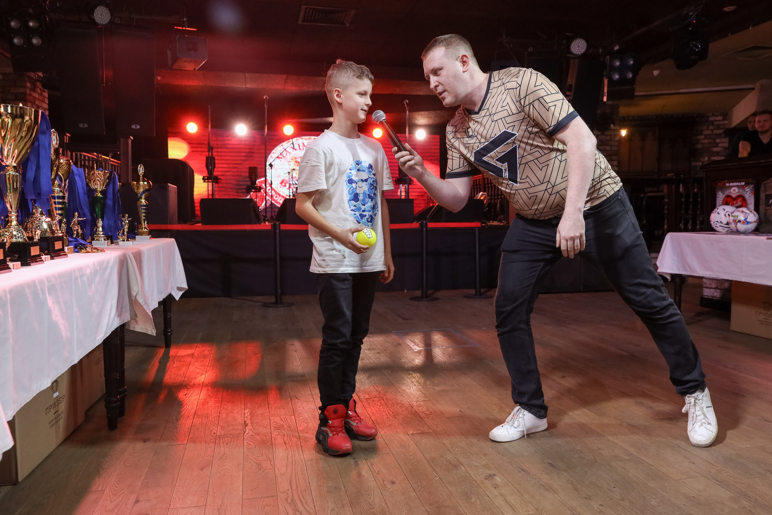 Награждение призеров и победителей СФПЛ сезон 2024. Спортивный фотограф в Самаре