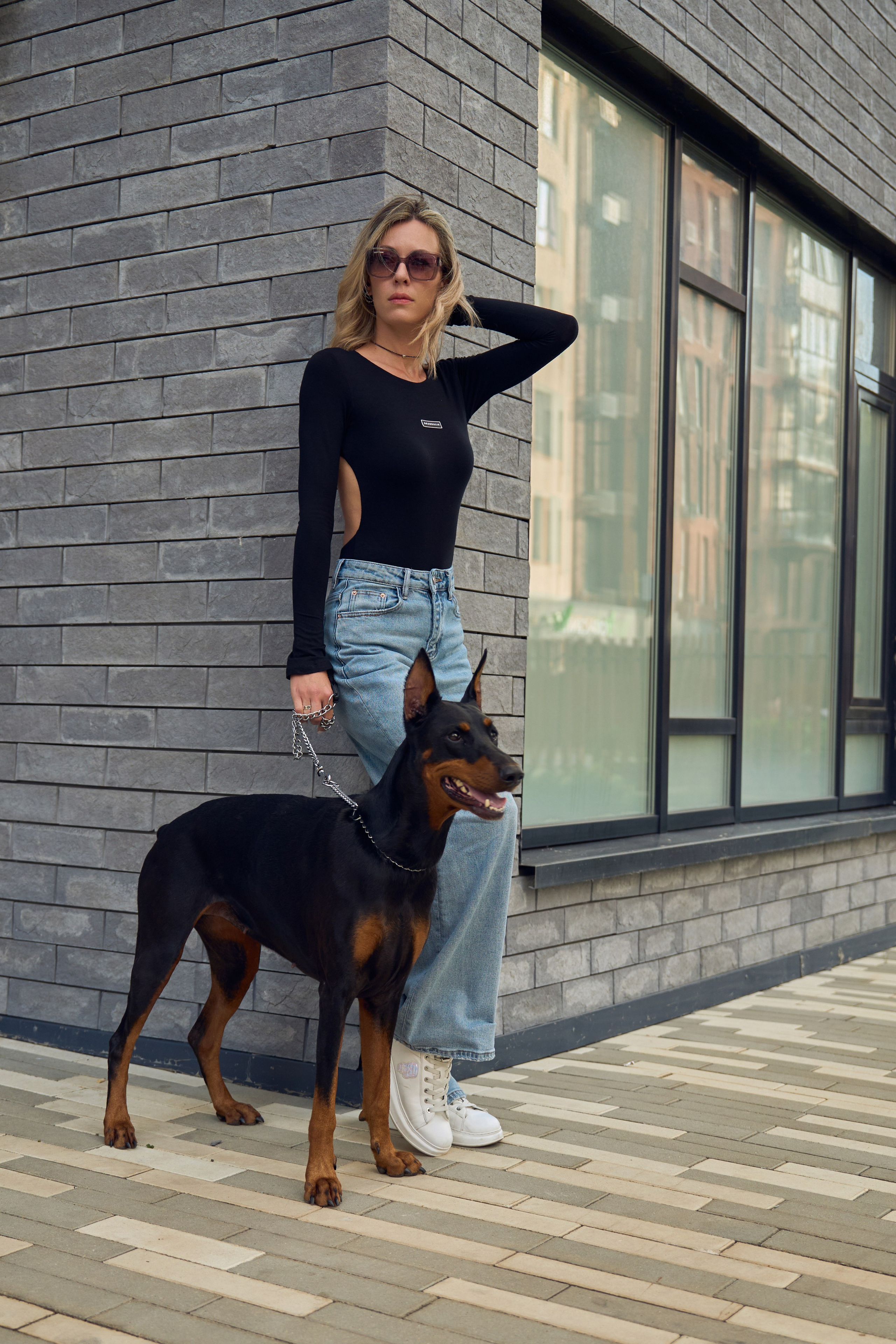 Фотосессия с доберманом. Фотограф