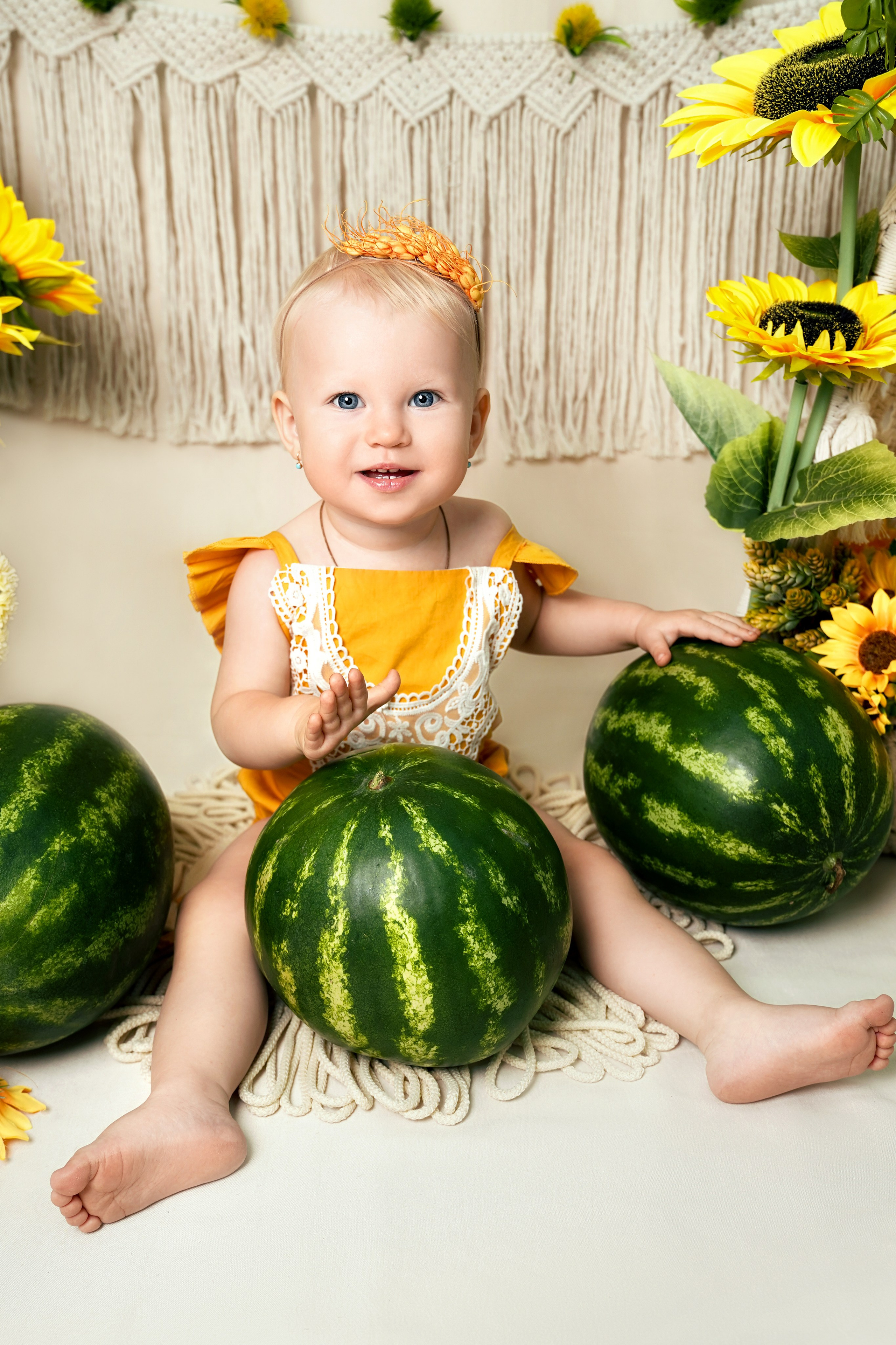 Фотопроект АРБУЗИКИ. Фотограф новорожденных, детей до года и беременных в Симферополе