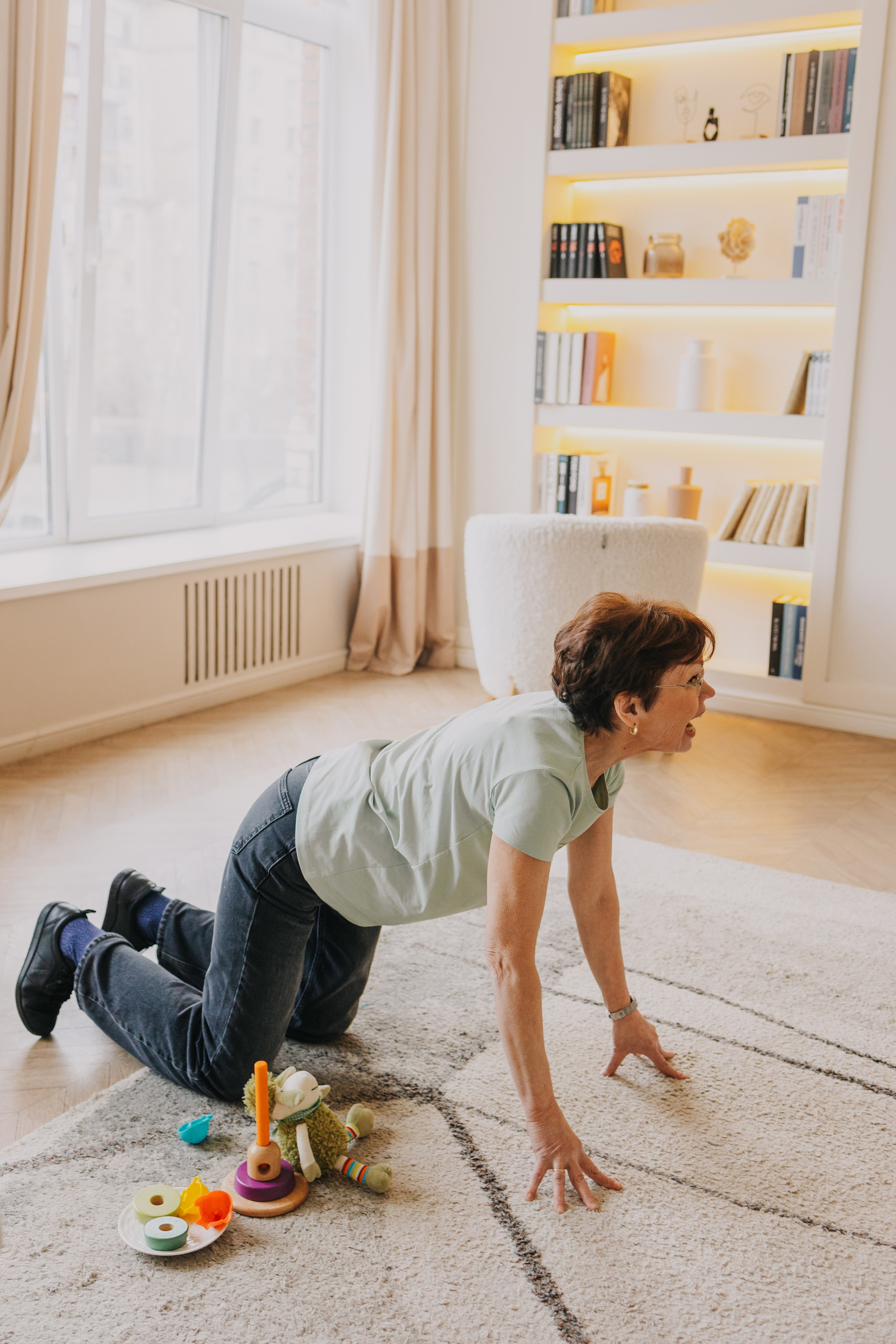 Большая семья. Домашняя фотосессия