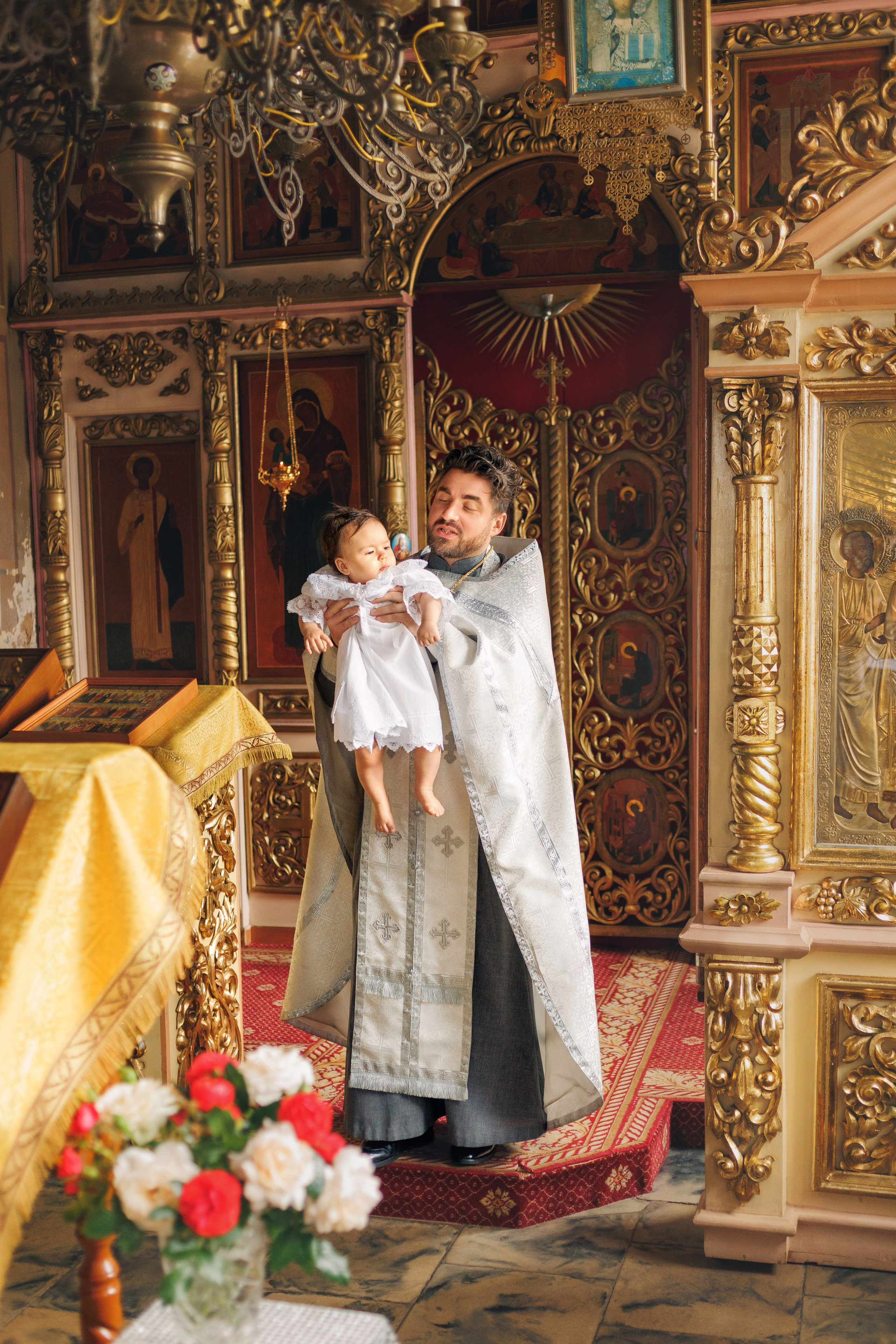 Церковь Спаса Нерукотворного Образа в Киово. Фотограф Newborn и церковных Таинств