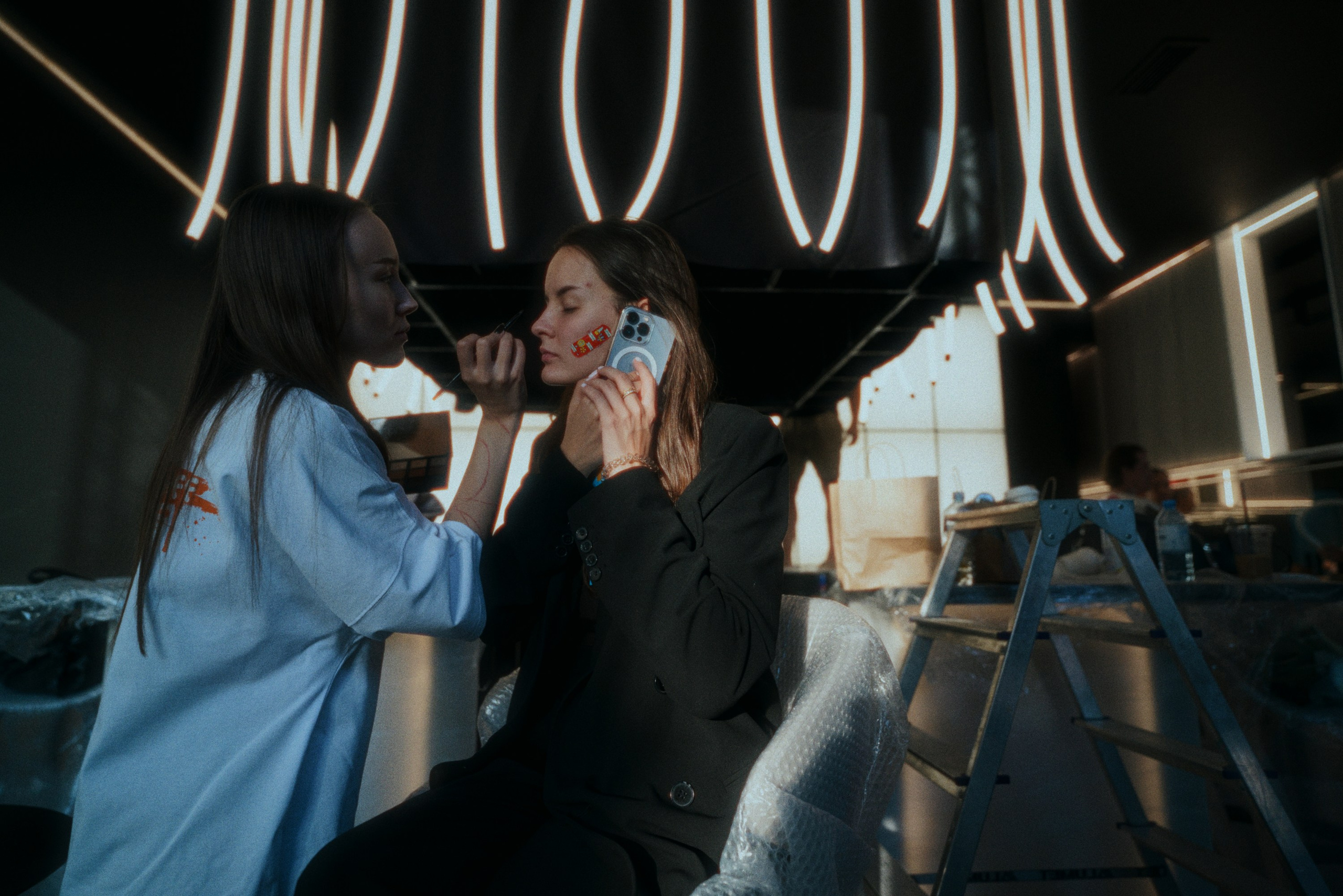 Vomi (backstage). Фотограф Юрин Евгений