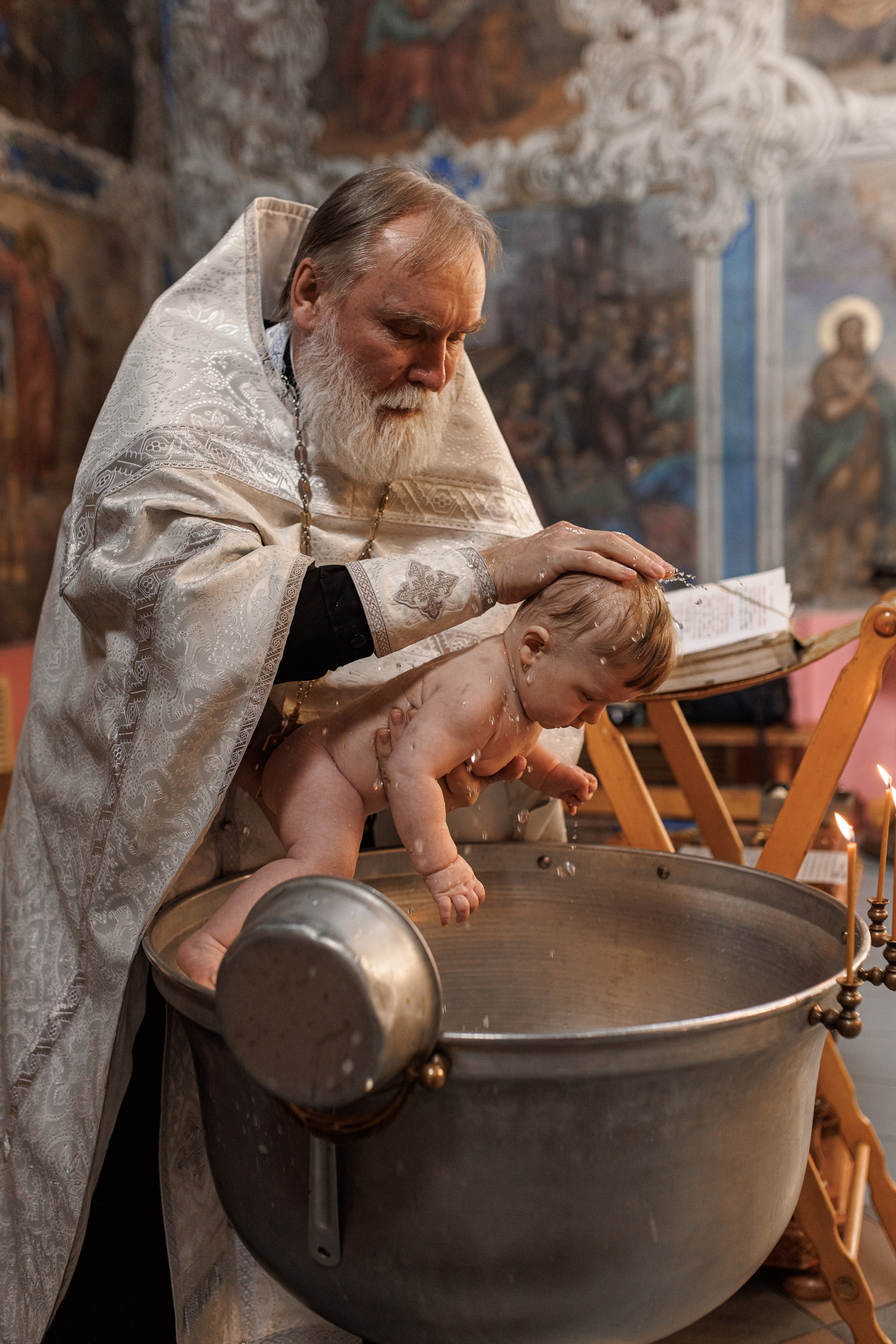 Крещение Мирона. Свадебный и семейный фотограф Наталья Штык