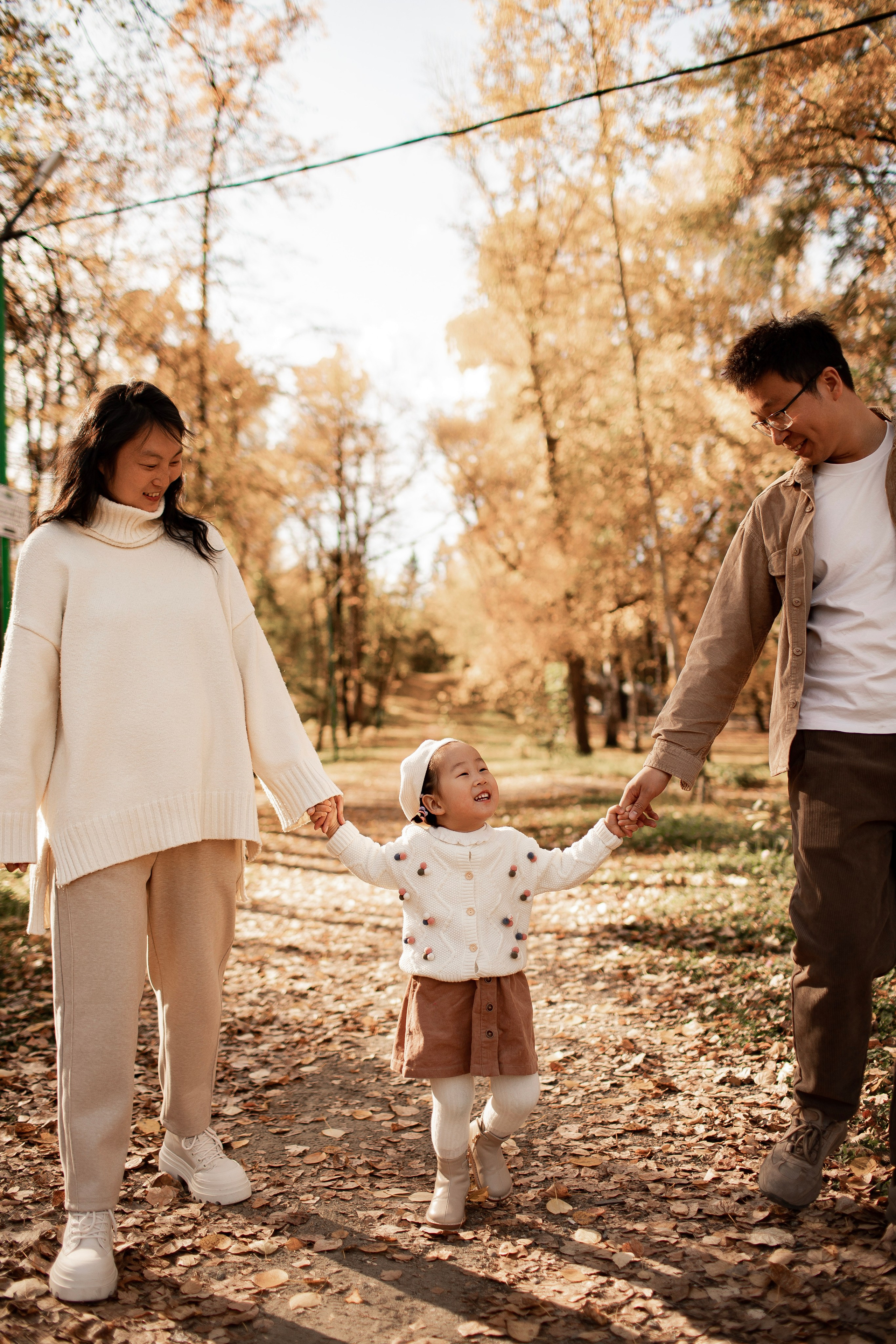 Осень в Харитоновском парке. Семейная съемка — это красивый способ признаться своей семье в любви