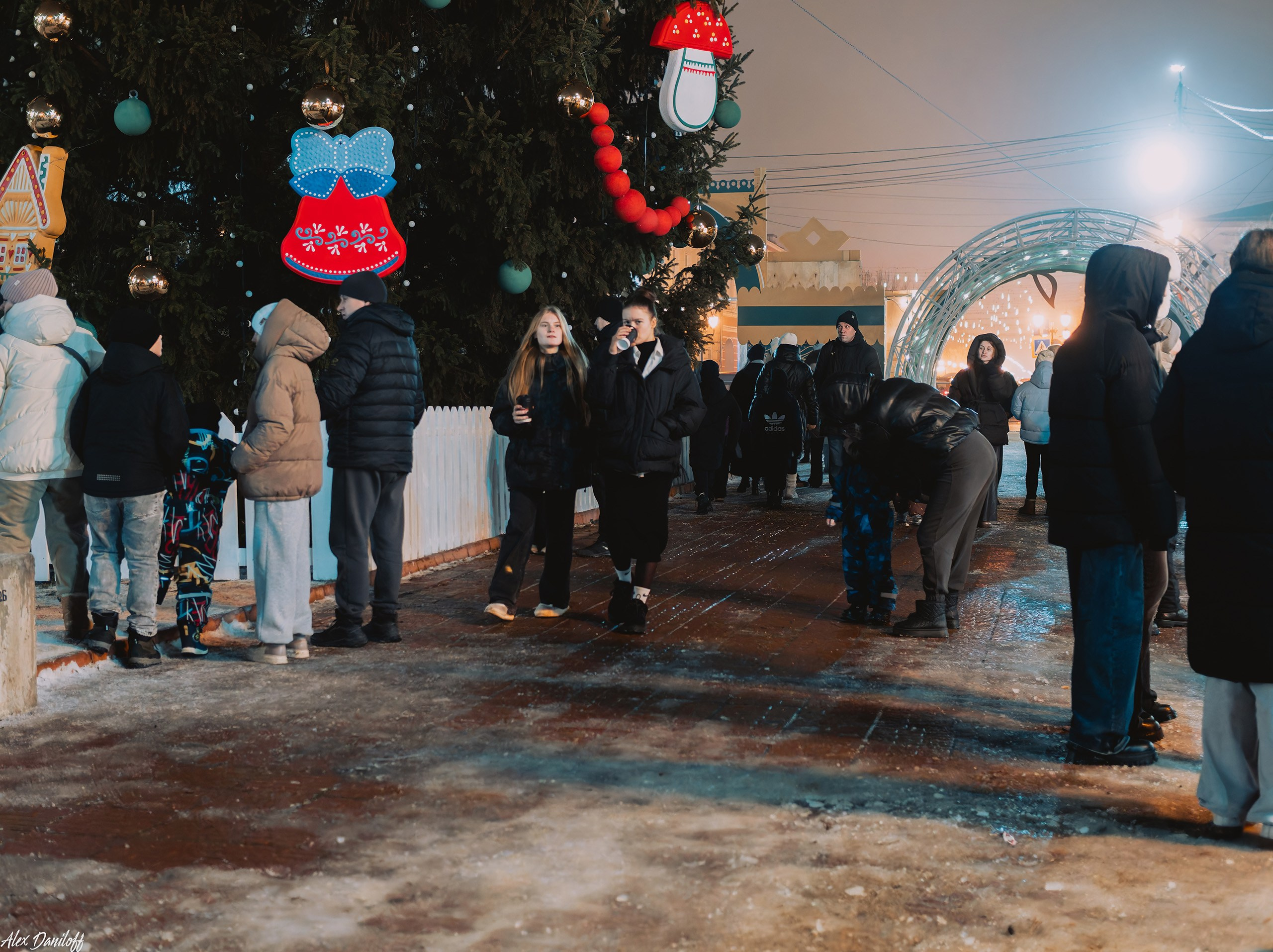 Открытие новогоднего городка. Новости Мурома. Муром-Инфо