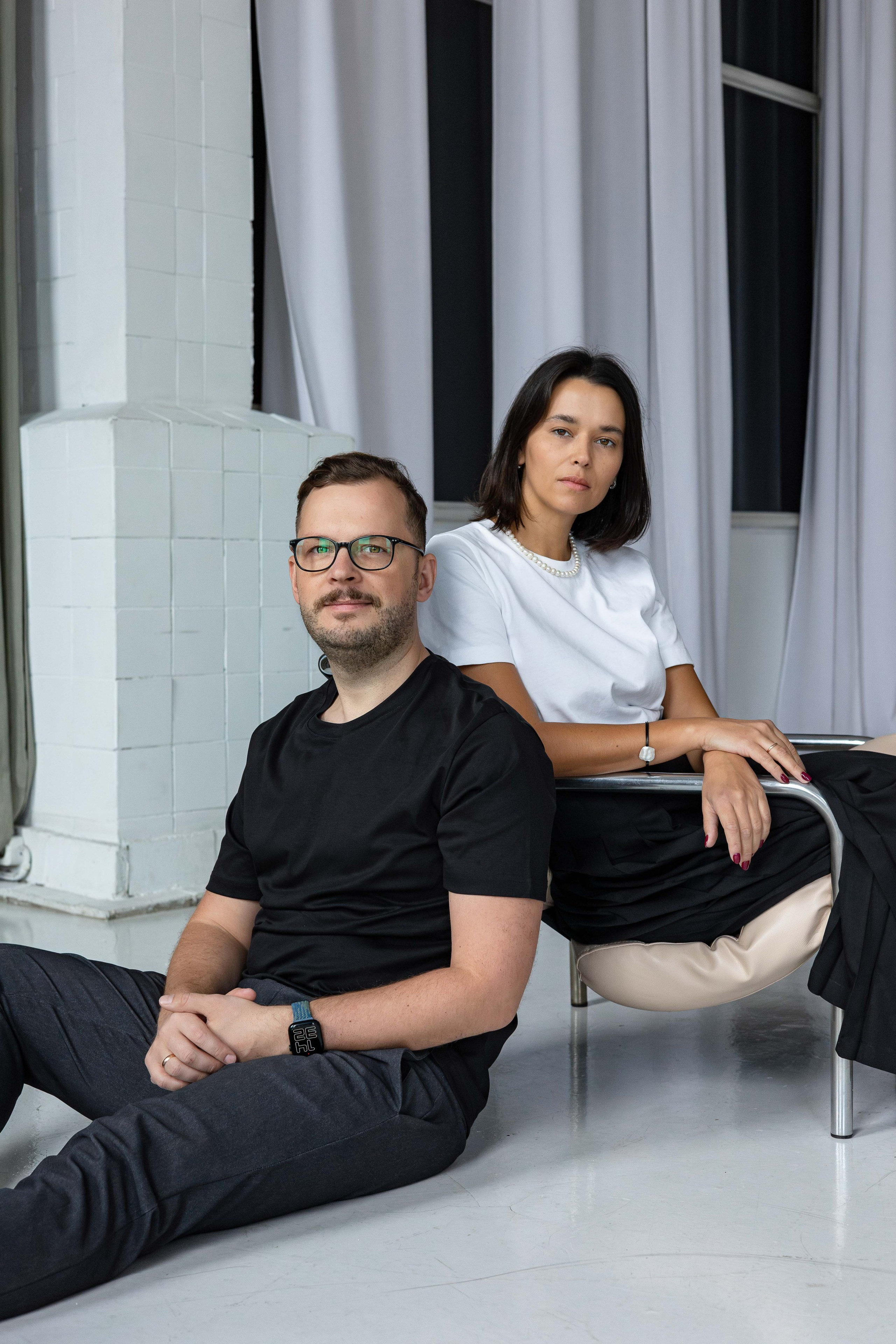 Мария и Антон. Бизнес-портрет. Фотограф Печерская Анастасия