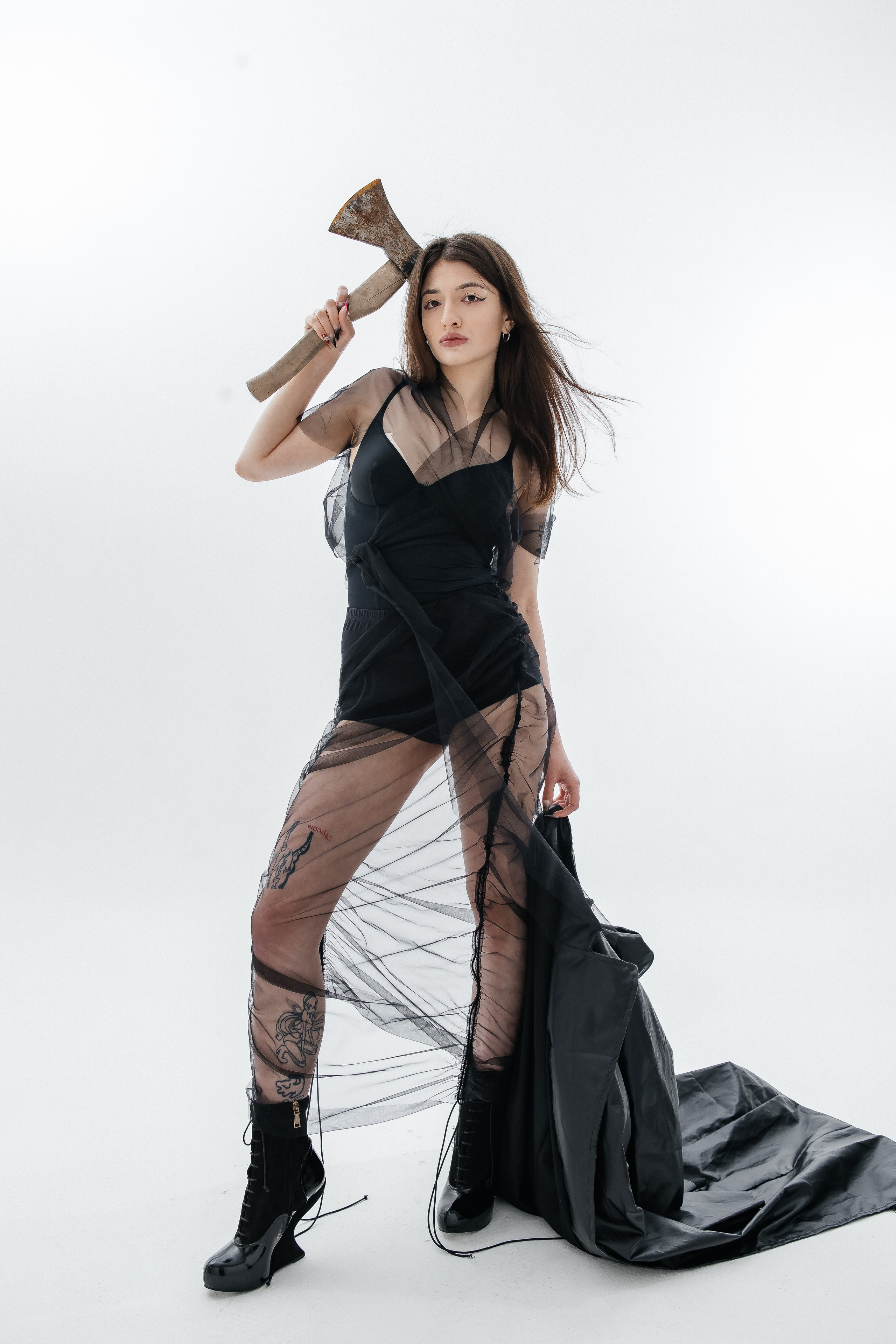 Серия фотографий для дизайнерской коллекции одежды. Свадебный фотограф в Москве