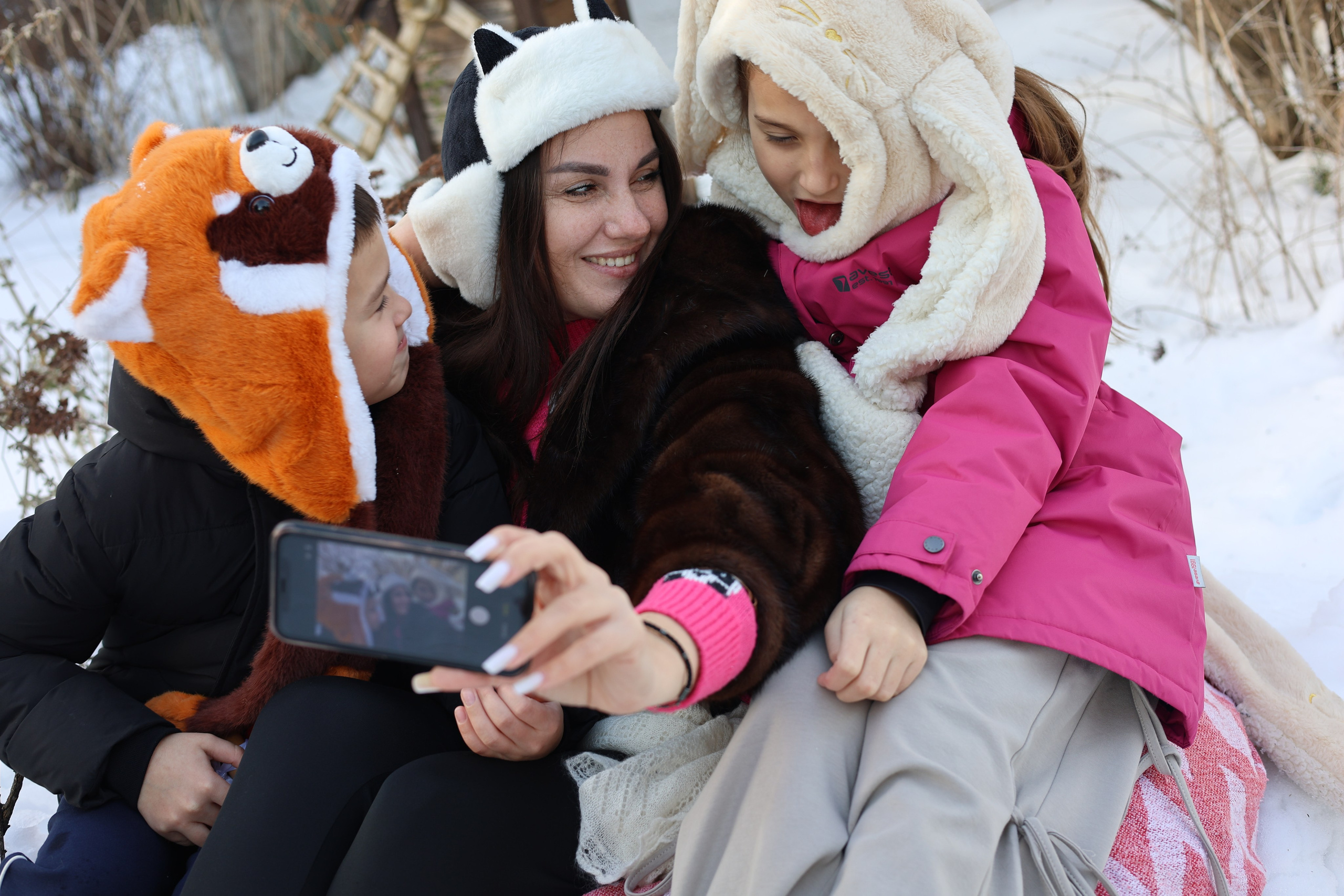 Зимние картинки. Семейный и портретный фотограф в Краснодарском крае, Ростовской области и Москве