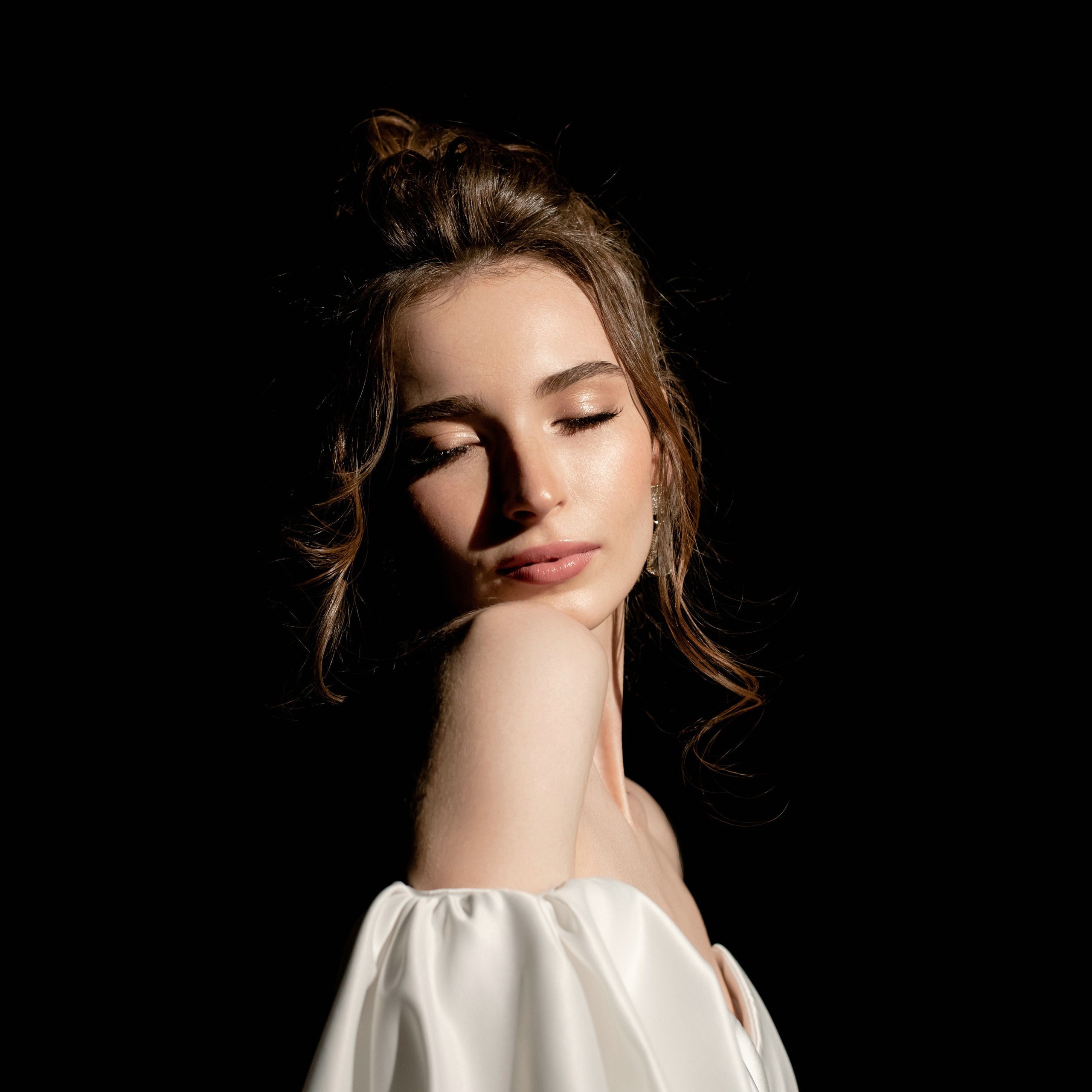 Стильная студийная фотосессия свадьбы. Свадебный и семейный фотограф в Москве Светлана Зоткина