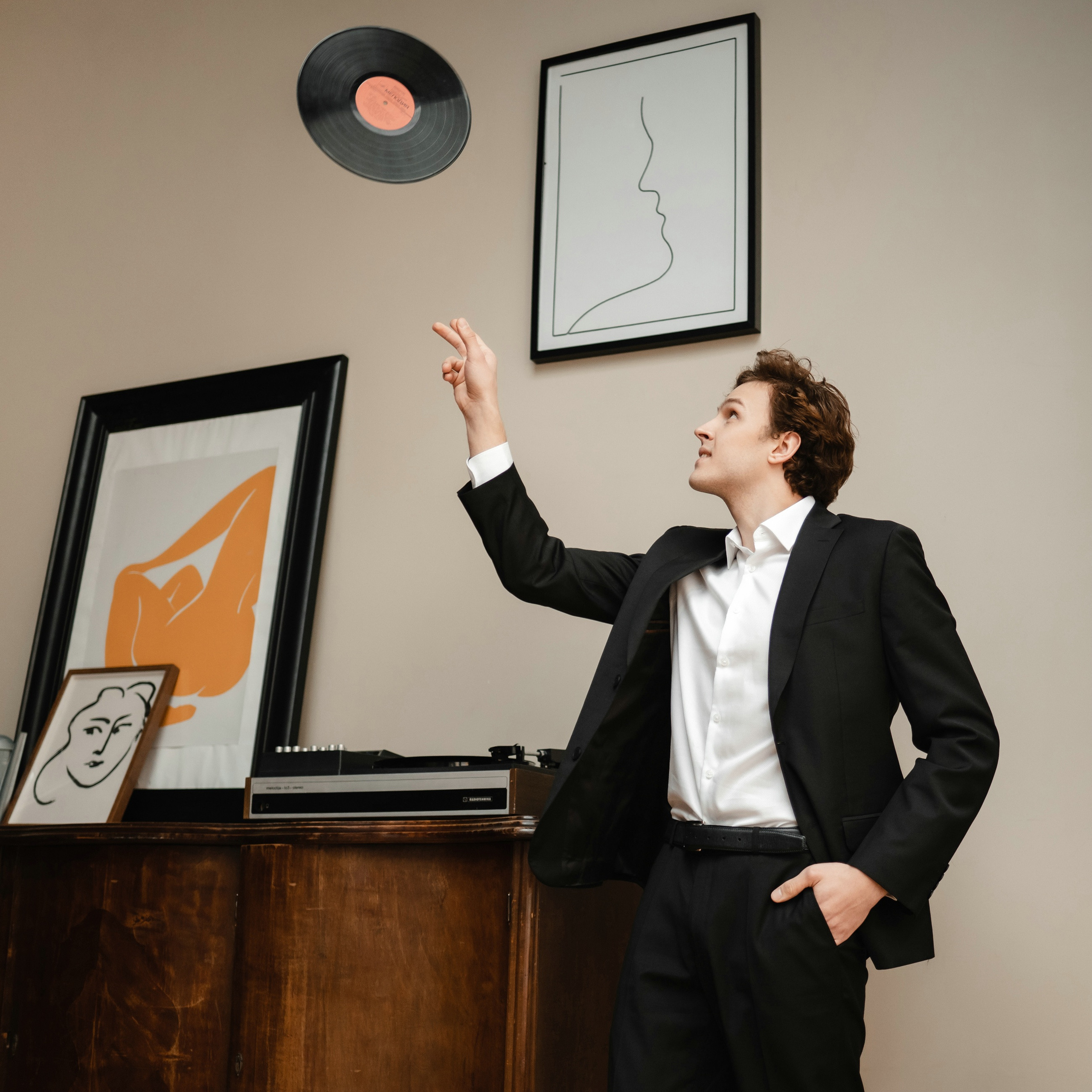 Стильная студийная фотосессия свадьбы. Свадебный и семейный фотограф в Москве Светлана Зоткина