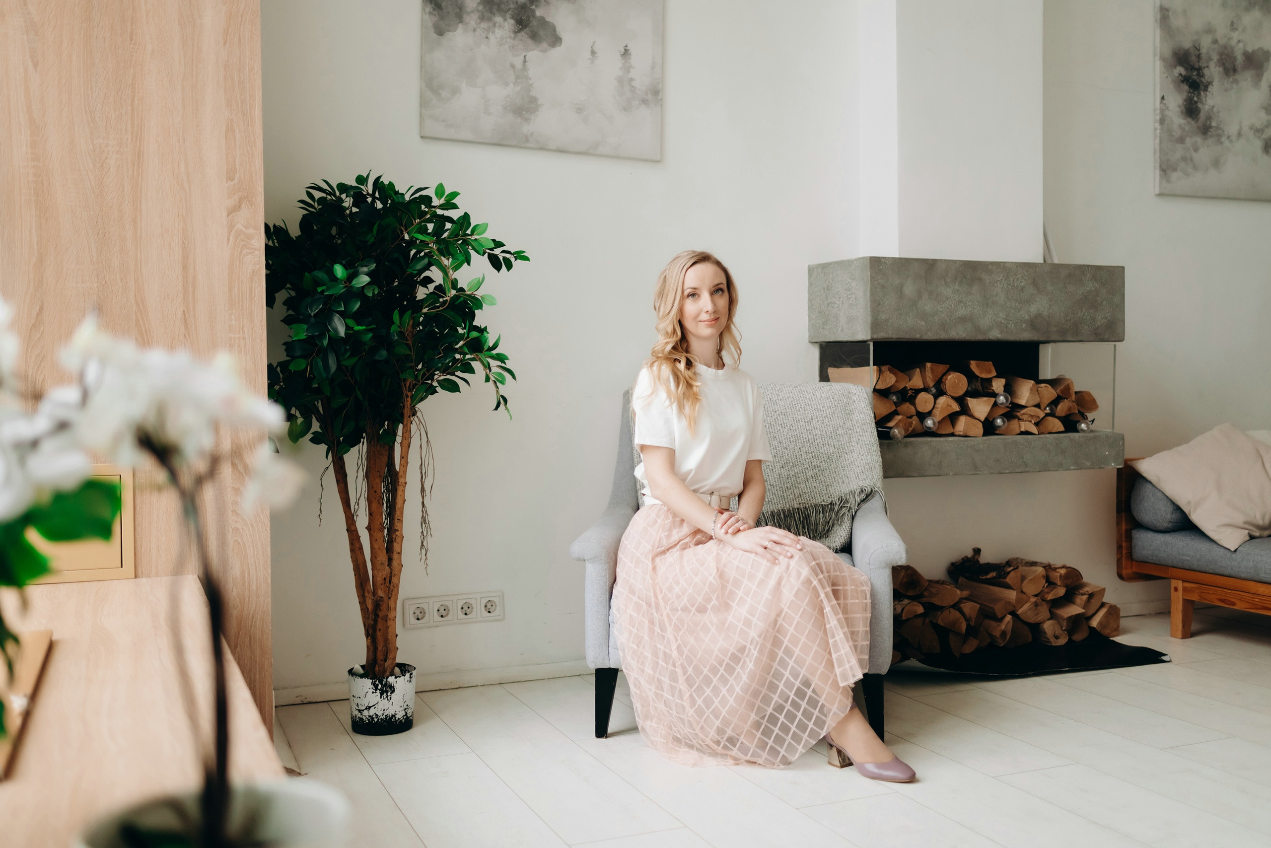 Индивидуальная женская фотосессия в студии. Свадебный и семейный фотограф в Москве Светлана Зоткина