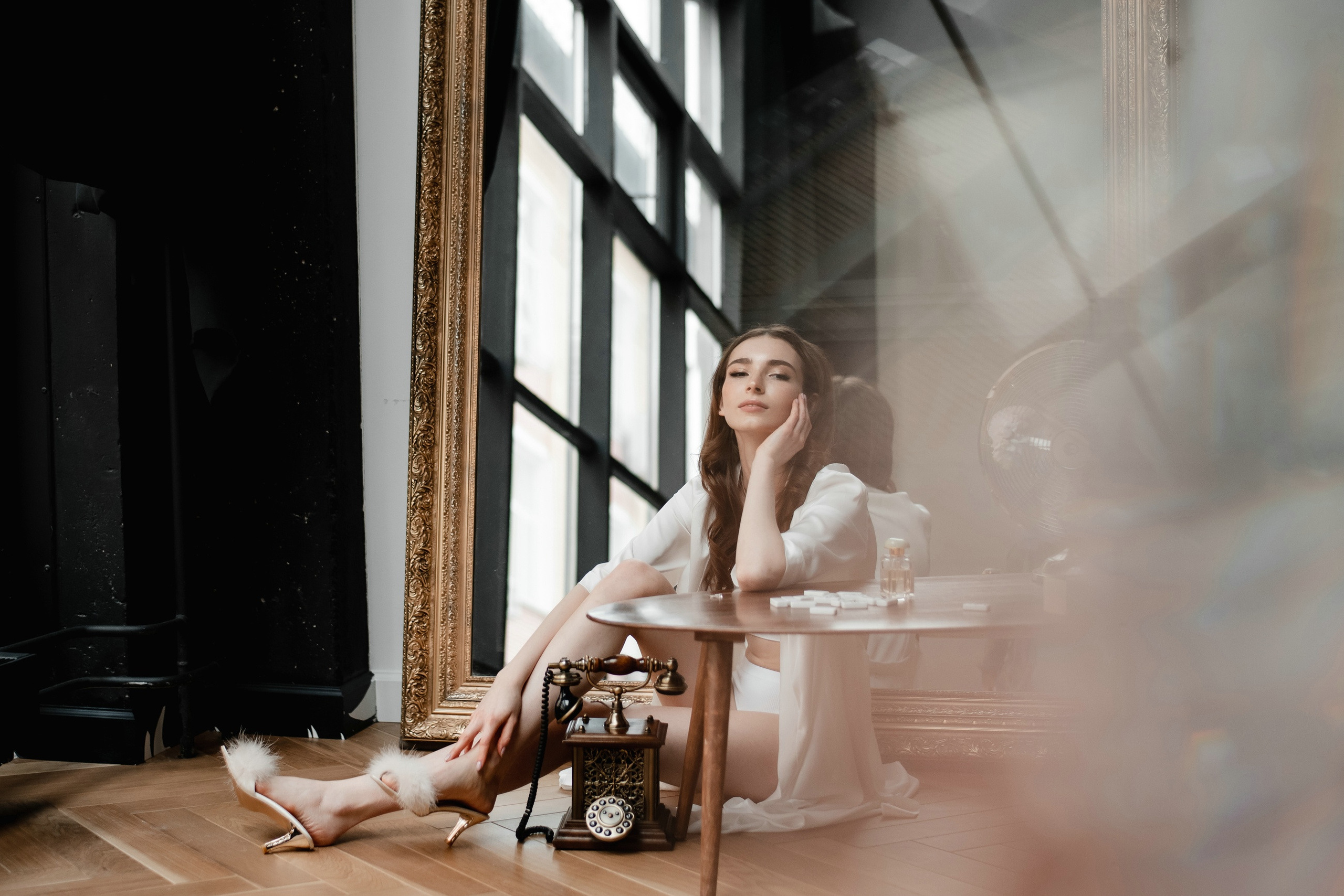 Стильная студийная фотосессия свадьбы. Свадебный и семейный фотограф в Москве Светлана Зоткина