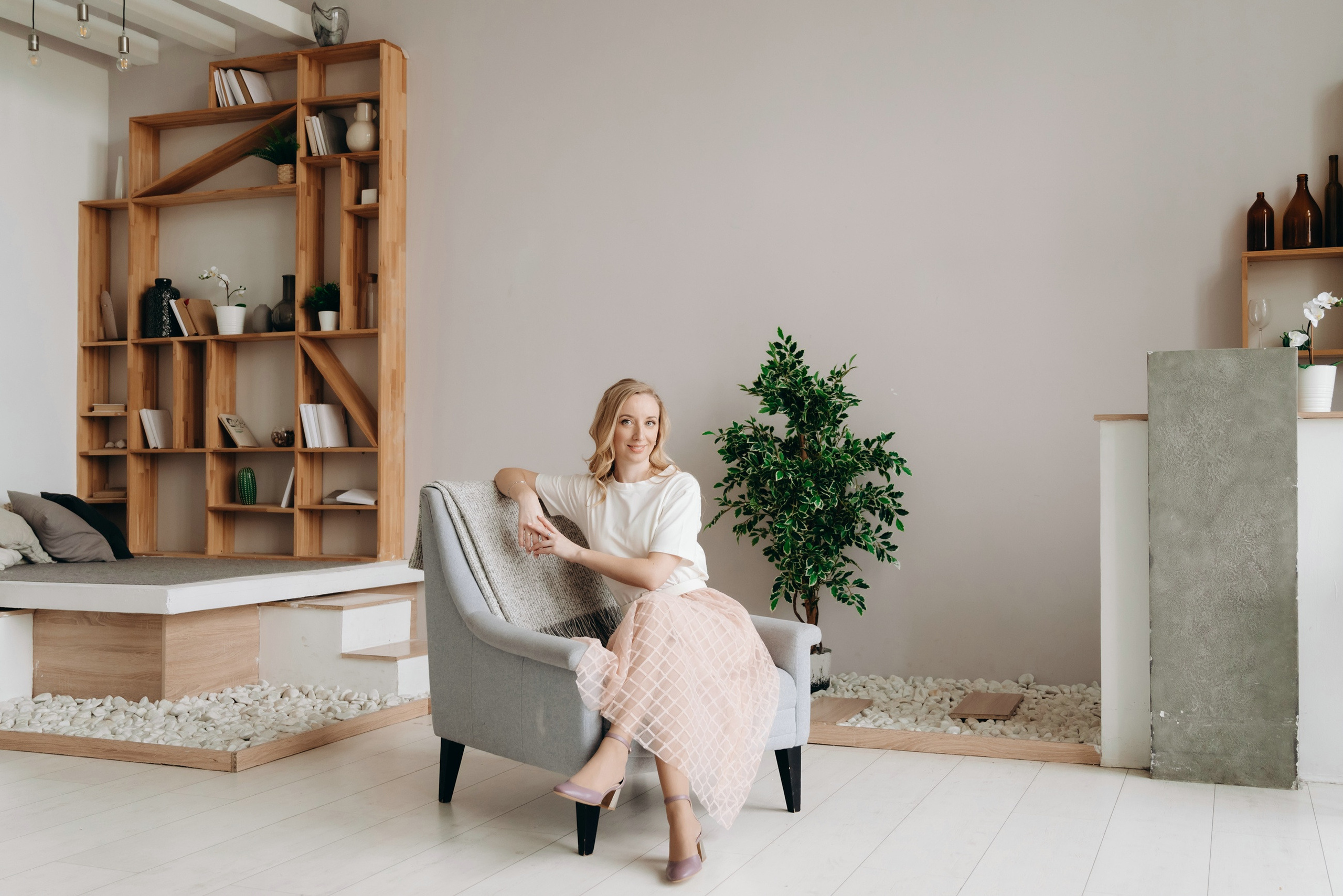 Индивидуальная женская фотосессия в студии. Свадебный и семейный фотограф в Москве Светлана Зоткина