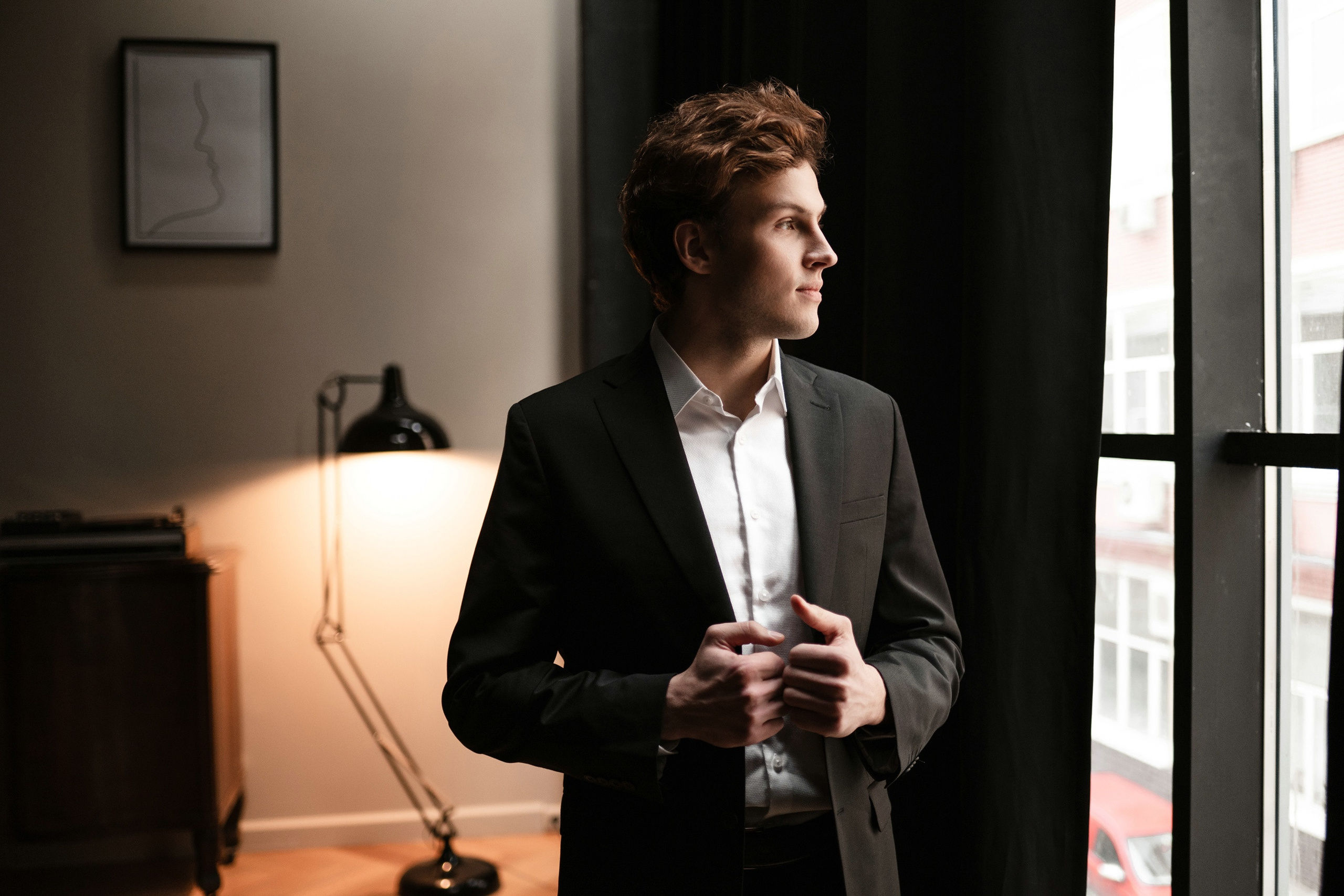 Стильная студийная фотосессия свадьбы. Свадебный и семейный фотограф в Москве Светлана Зоткина