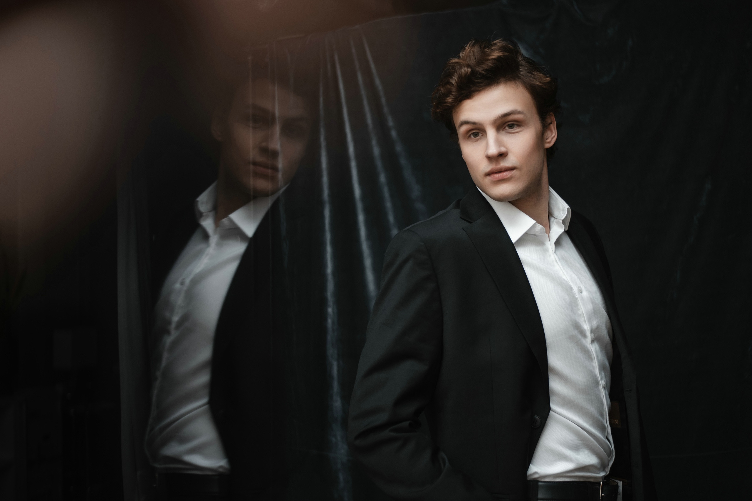 Стильная студийная фотосессия свадьбы. Свадебный и семейный фотограф в Москве Светлана Зоткина