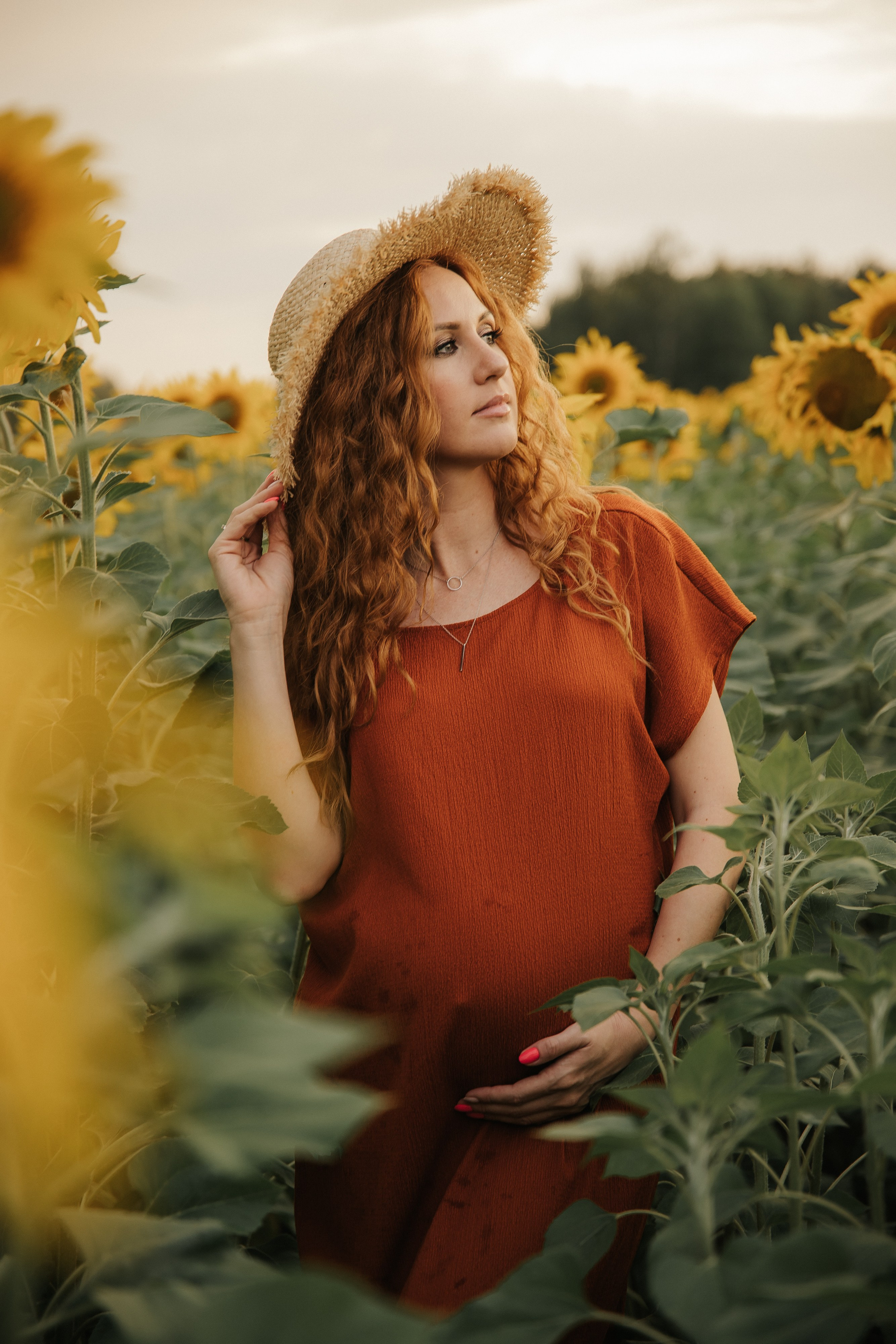 Лена и подсолнухи. Семейный и свадебный фотограф в Челябинске Юлия Софьина