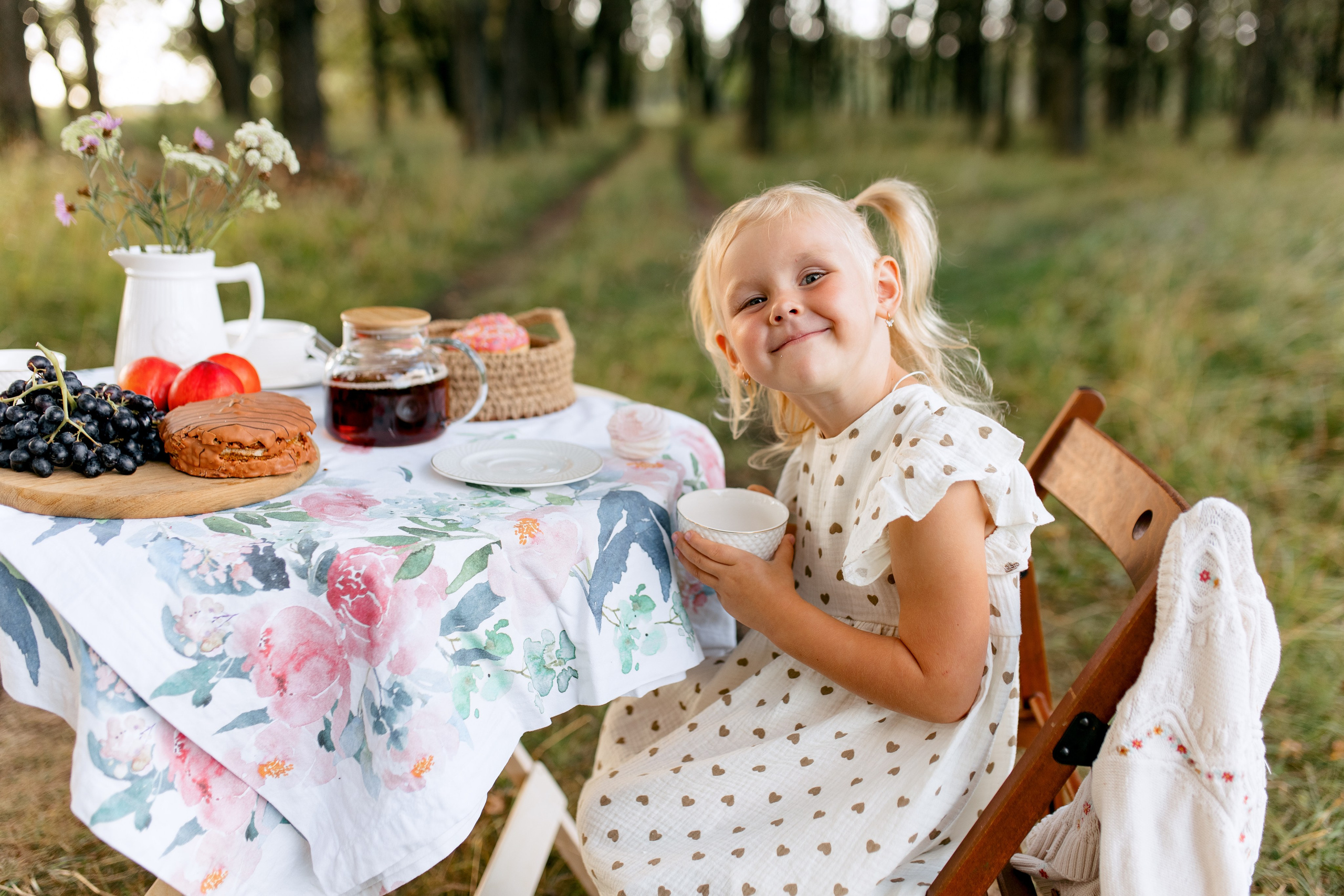 Лесной пикник. Свадебный и семейный фотограф в Туле и области Маша Костина