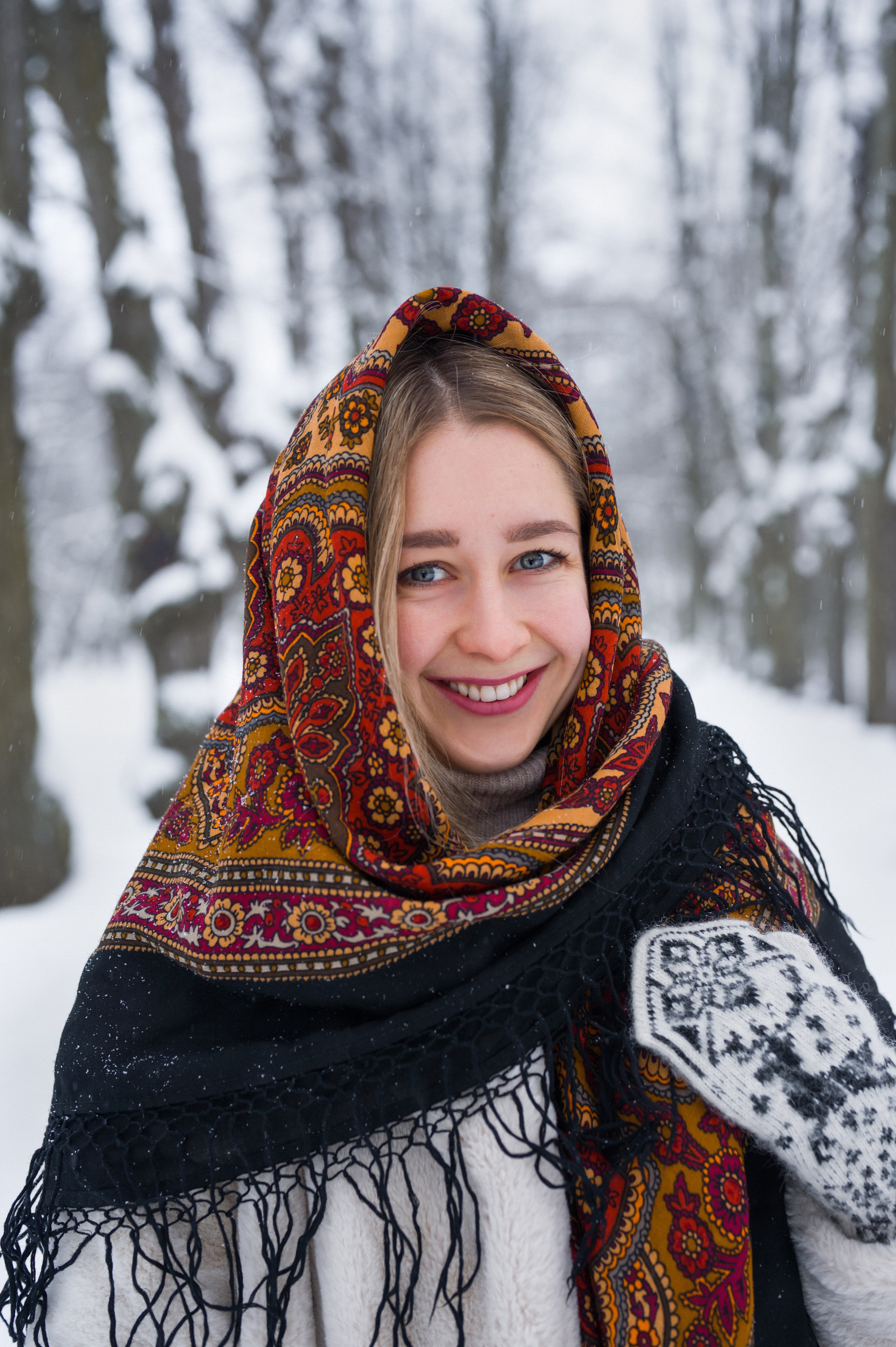 Зимняя фотосессия. Фотограф Юлия Кондратьева