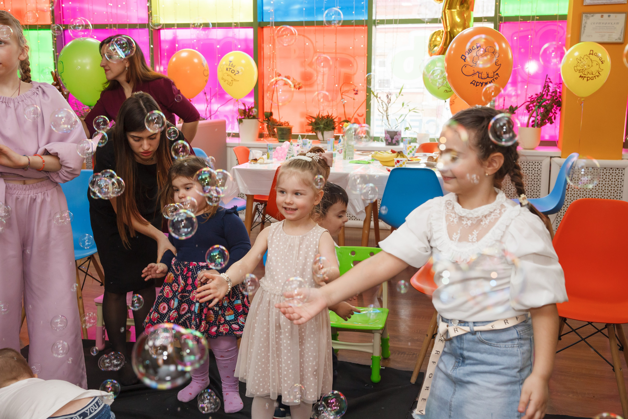 Детский День Рождения, Мише 3 годика, «Мультяшка». Свадебный и репортажный фотограф (Москва, Королев и другие)