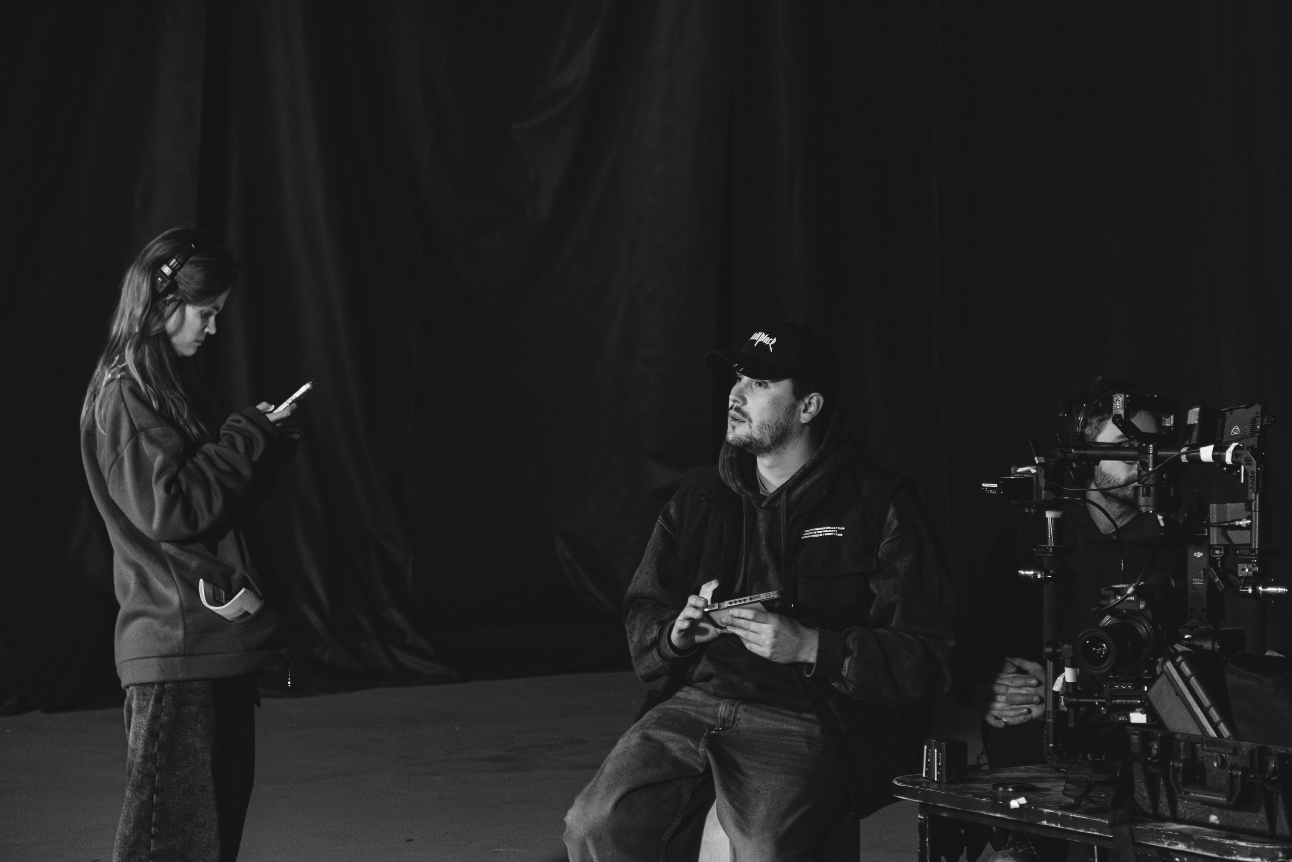 Бэкстеджи. Фотограф Егор Огородов