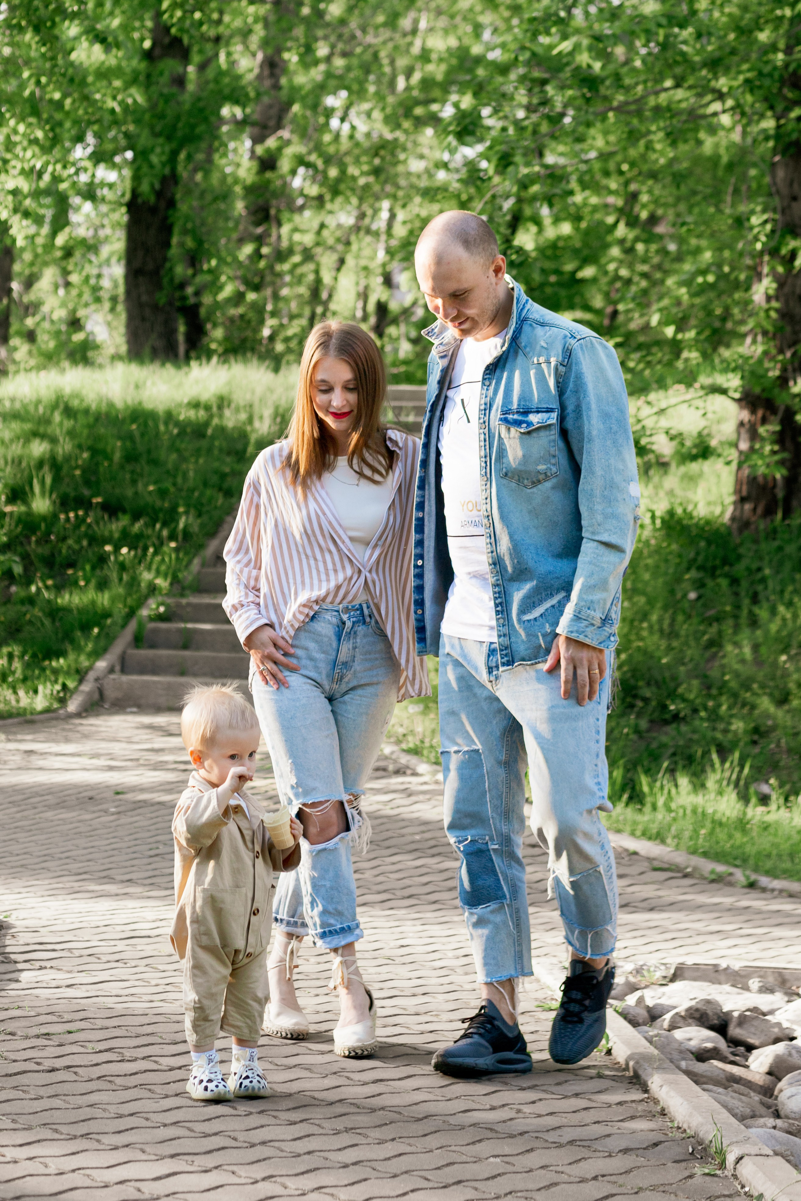 Семейная прогулка в парке «Северный». Семейный и детский фотограф в Хабаровске Алевтина Проскурякова