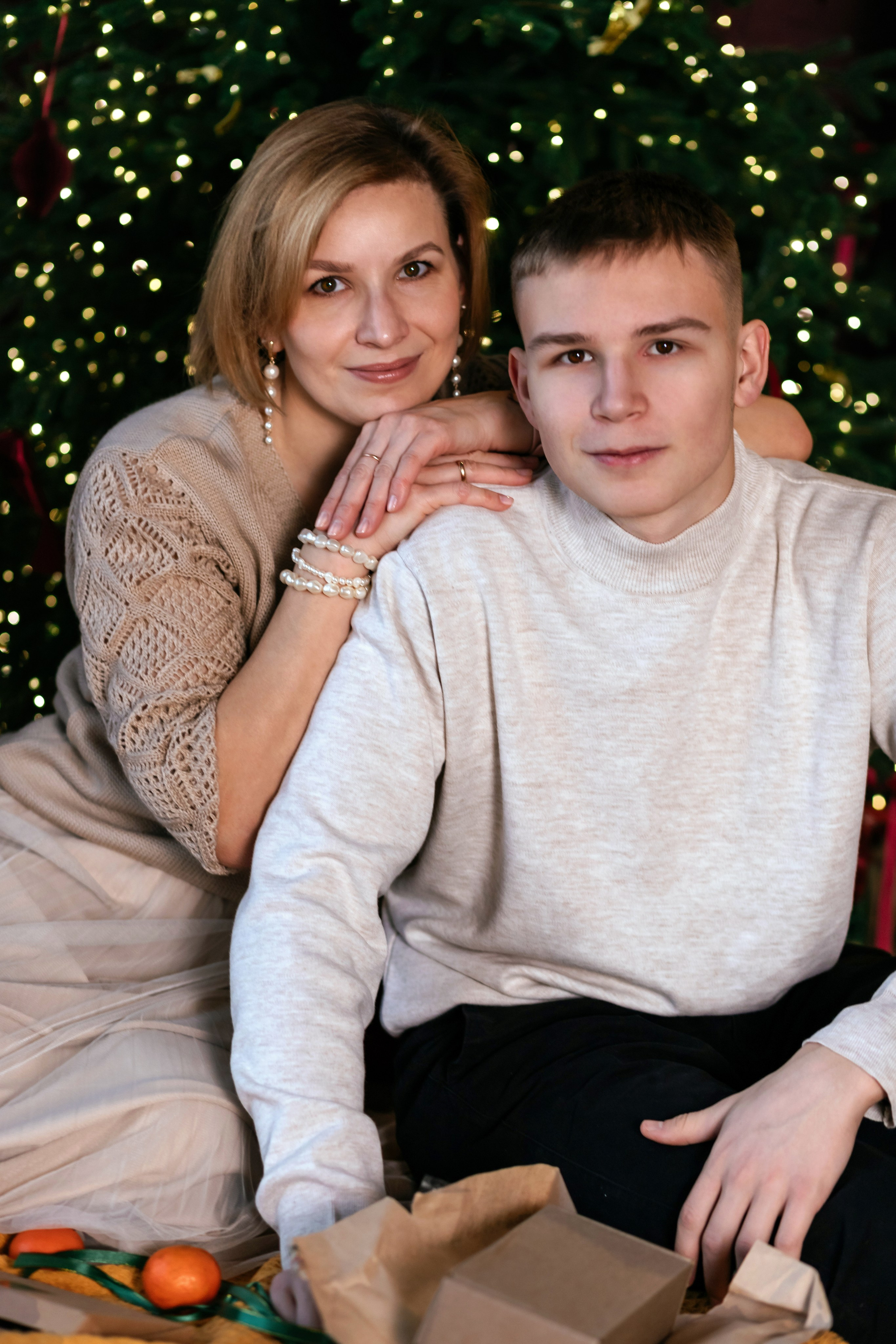 Новогодняя семейная съёмка. EtoStudio. Семейный фотограф в Минске Приболовец Светлана