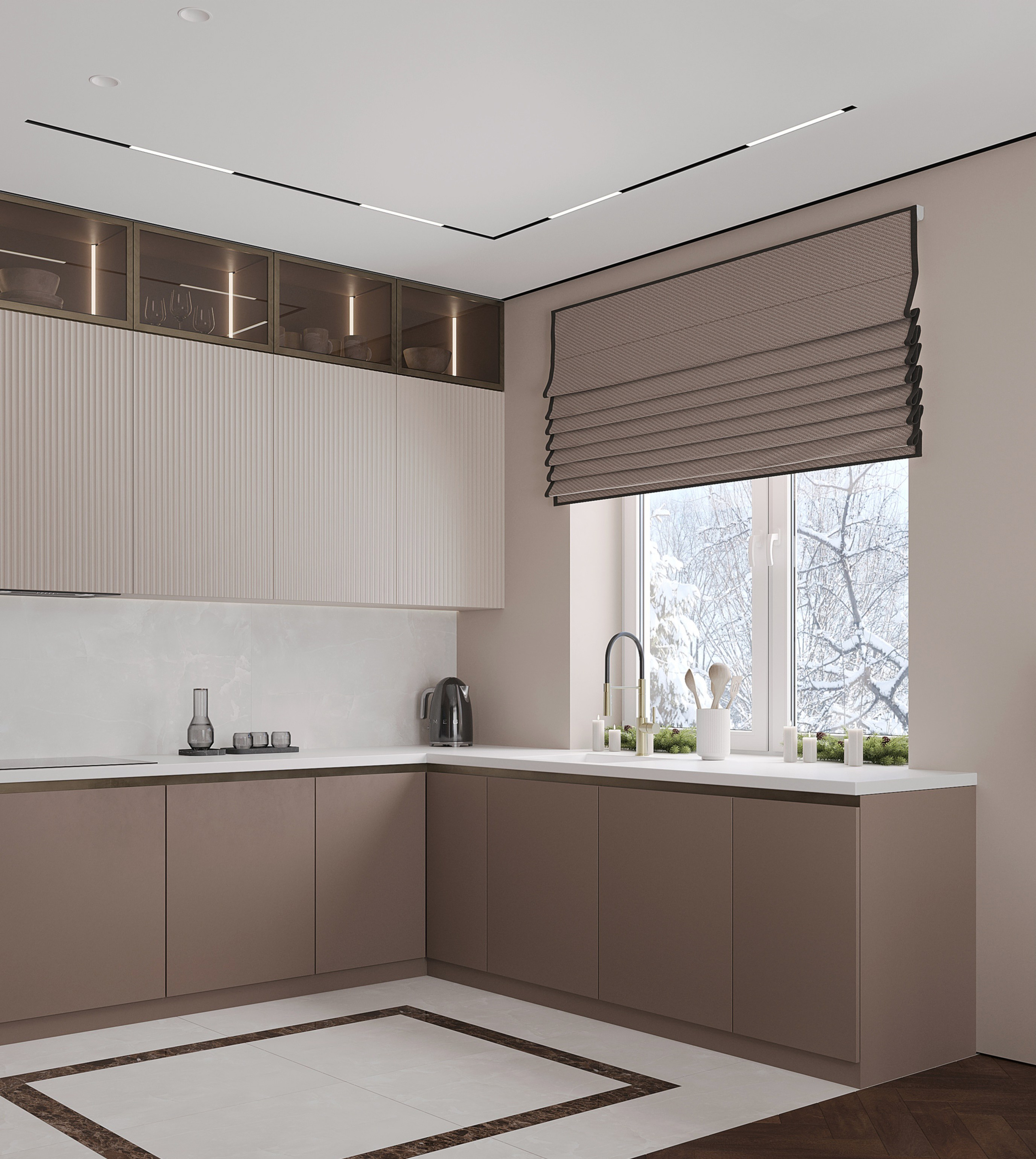 Проект Дома Казань. Студия дизайна интерьера Лактионовой Елены