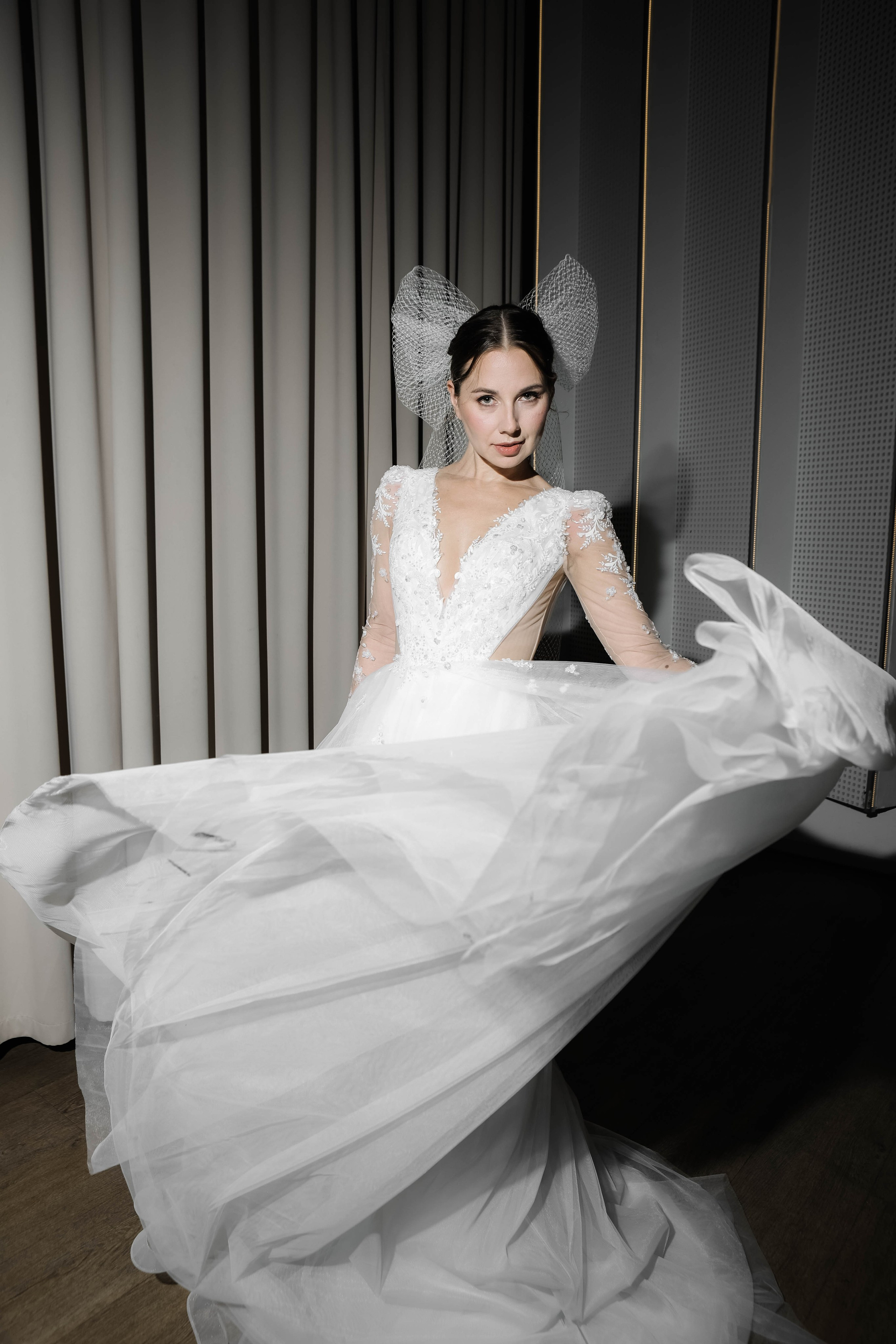 Свадебный показ Модного дома Tatiana Kaplun 2022. Свадебный фотограф FOTOKEYT