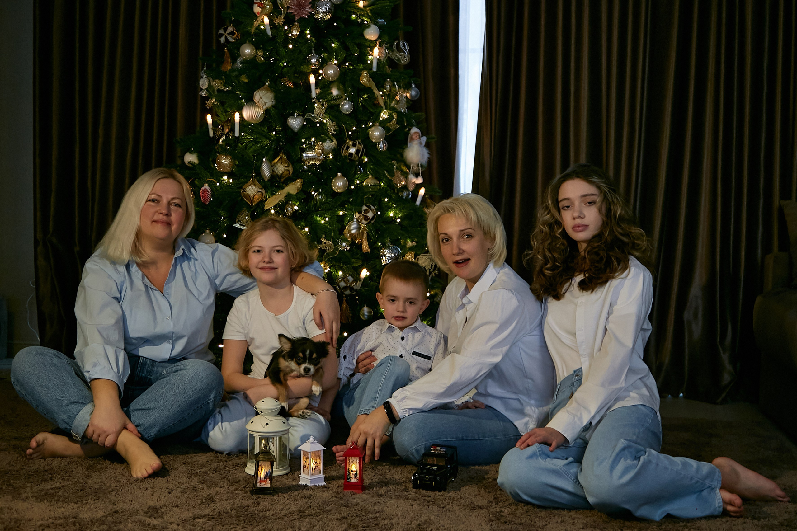 Новый год большой семьи. Budanovaphoto.ru