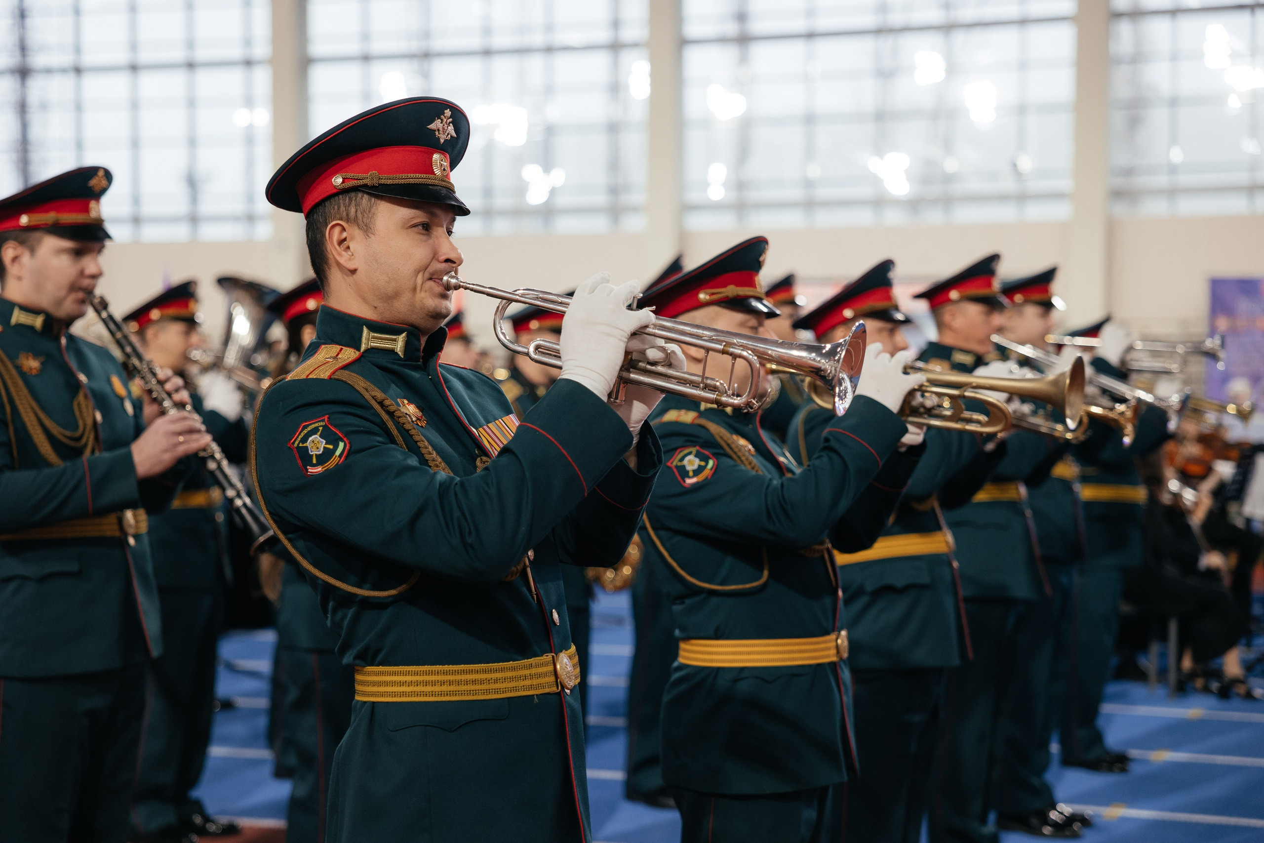 Манеж соревнования. Фотограф Крохин Олег