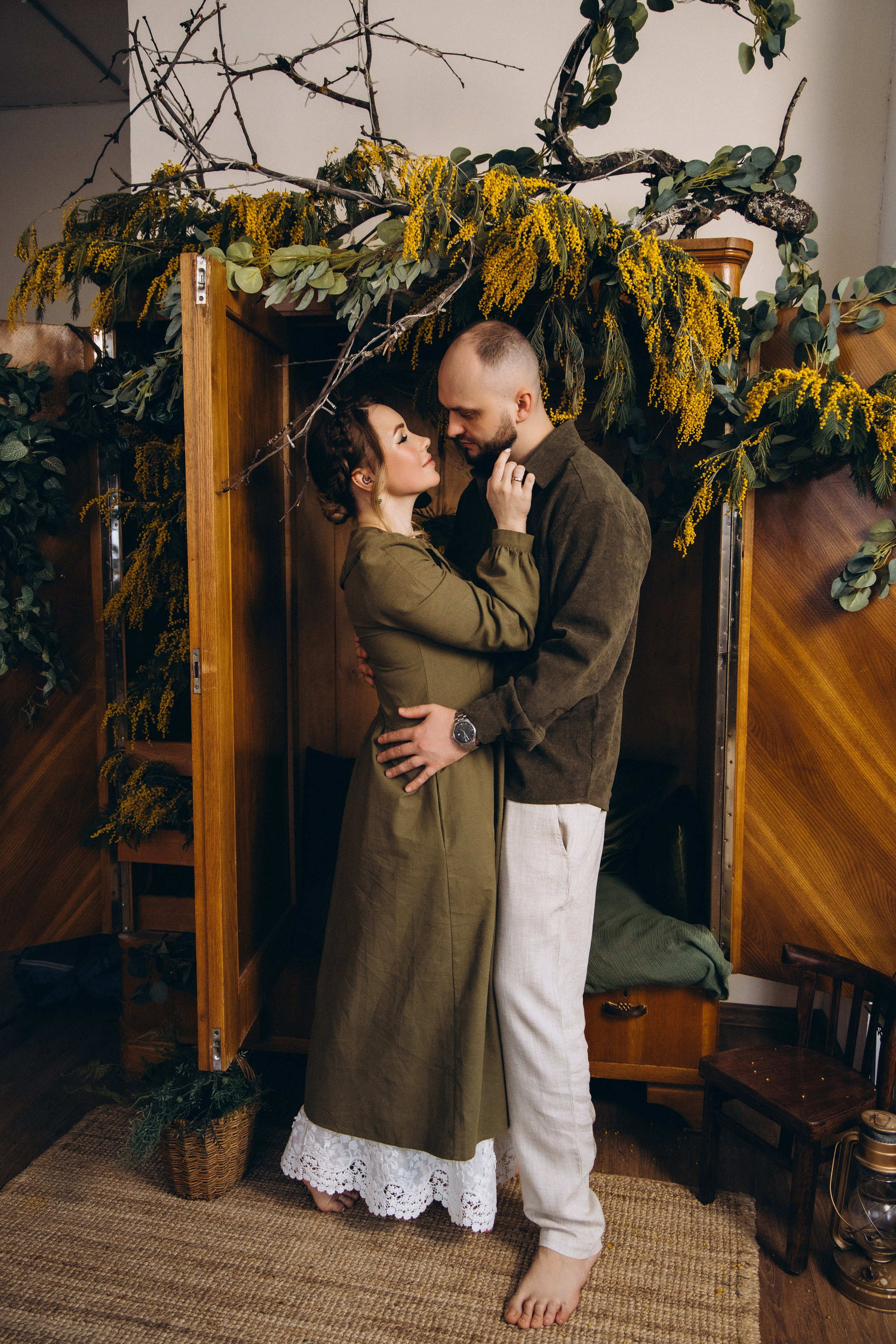 Юлия с семьёй